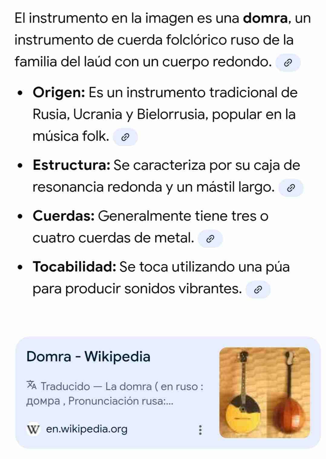Instrumento musical de cuerda con estuche - miniatura 5