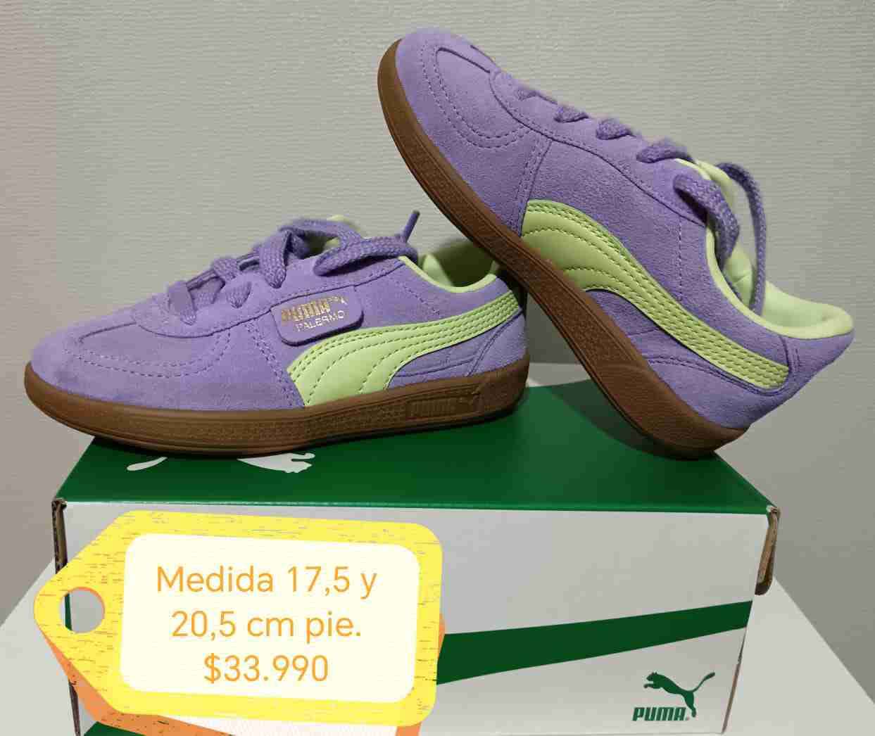 Zapatillas Puma Palermo moradas