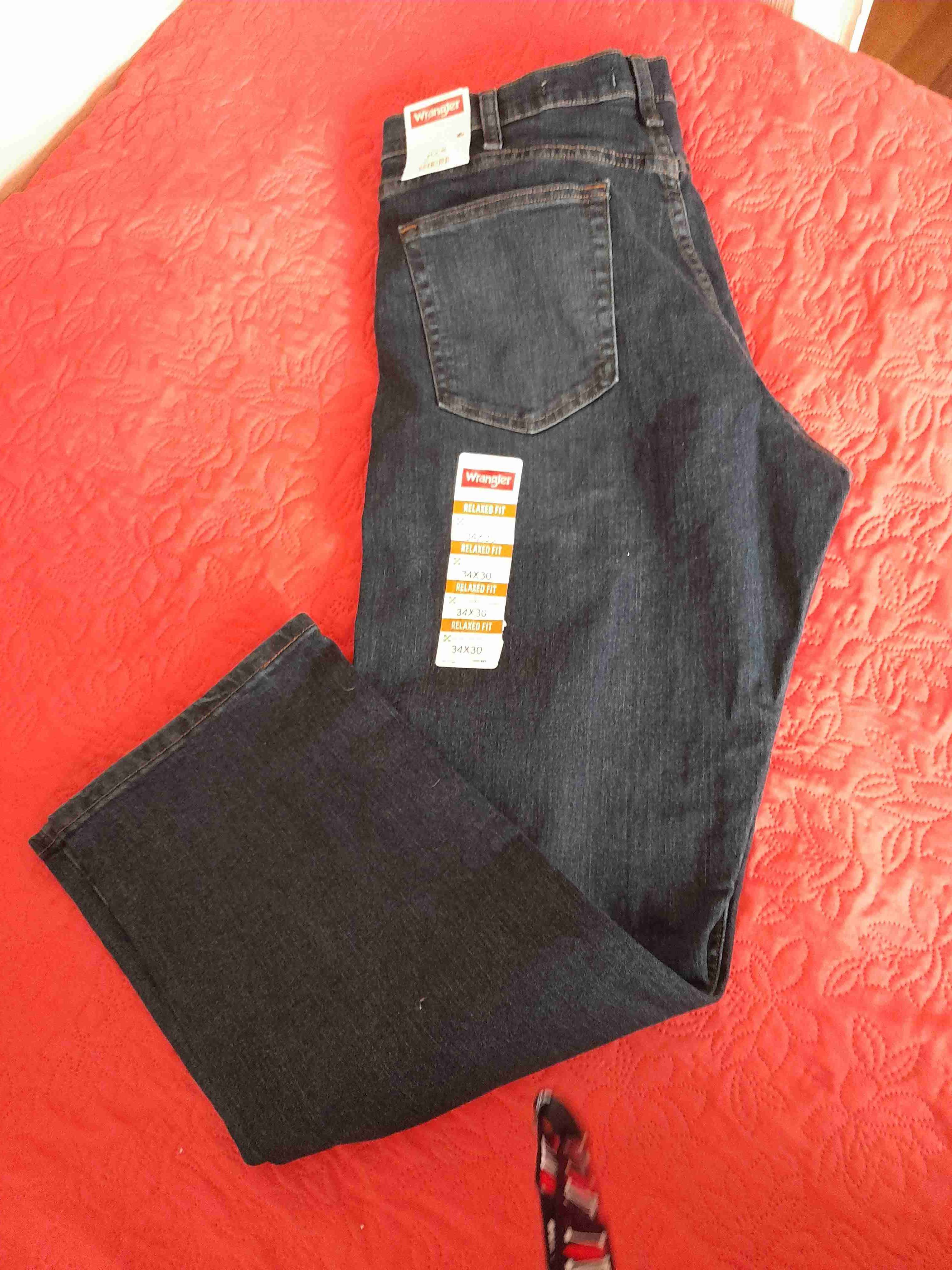 Jeans Wrangler hombre. azul oscuro - miniatura 3