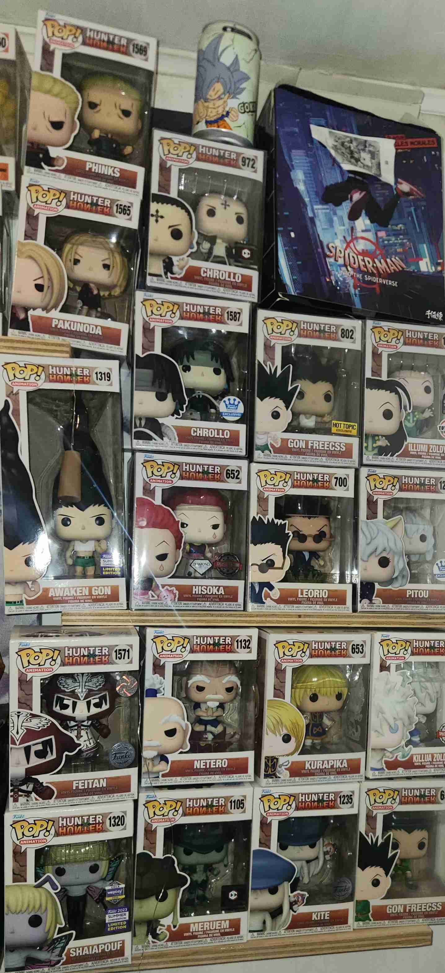 Colección figuras Funko Pop Hunter x Hunter (HXH)