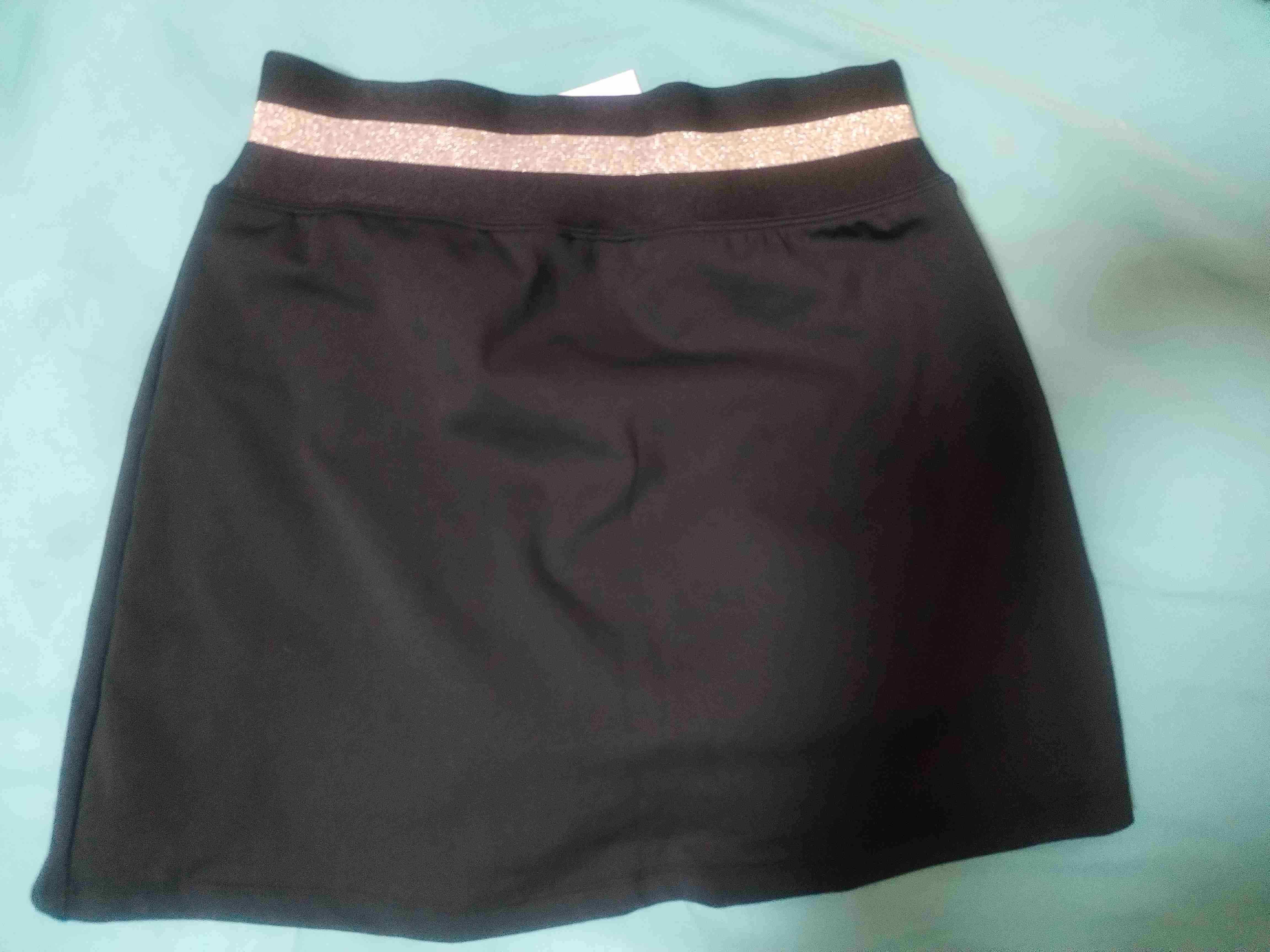 Falda negra Everlast con cierre - miniatura 2