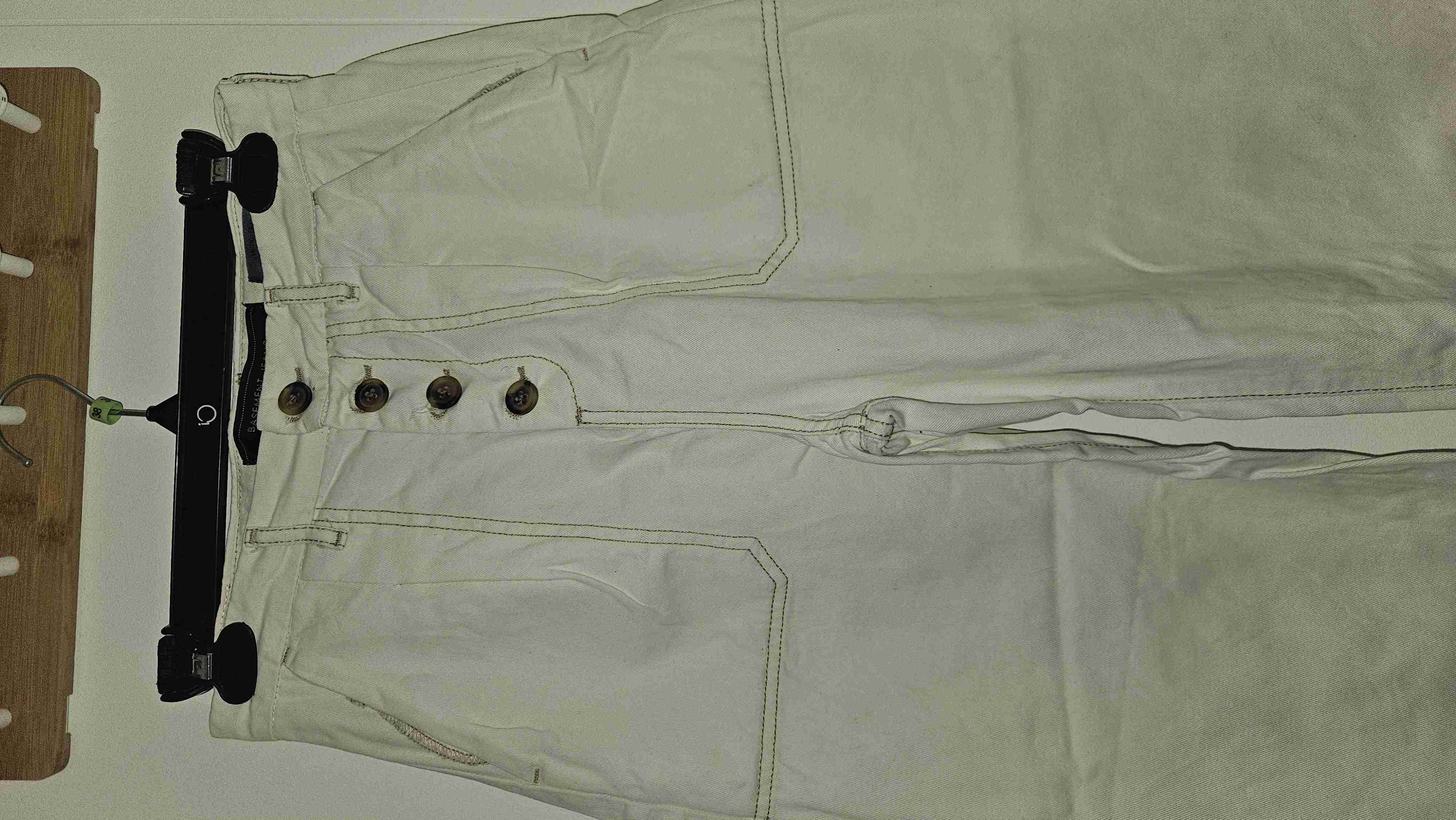 Pantalones anchos blancos - miniatura 3