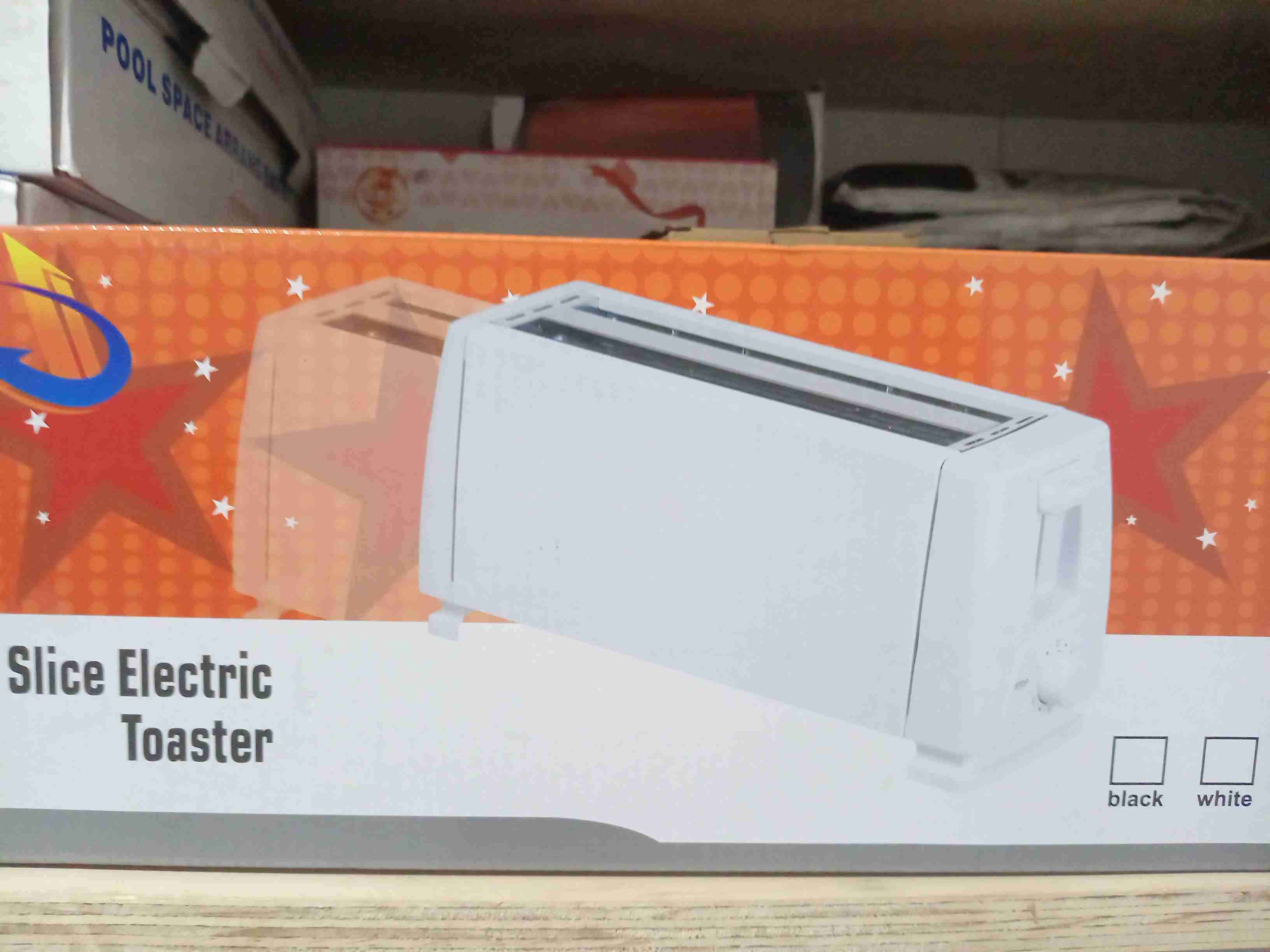 Tostador eléctrico blanco