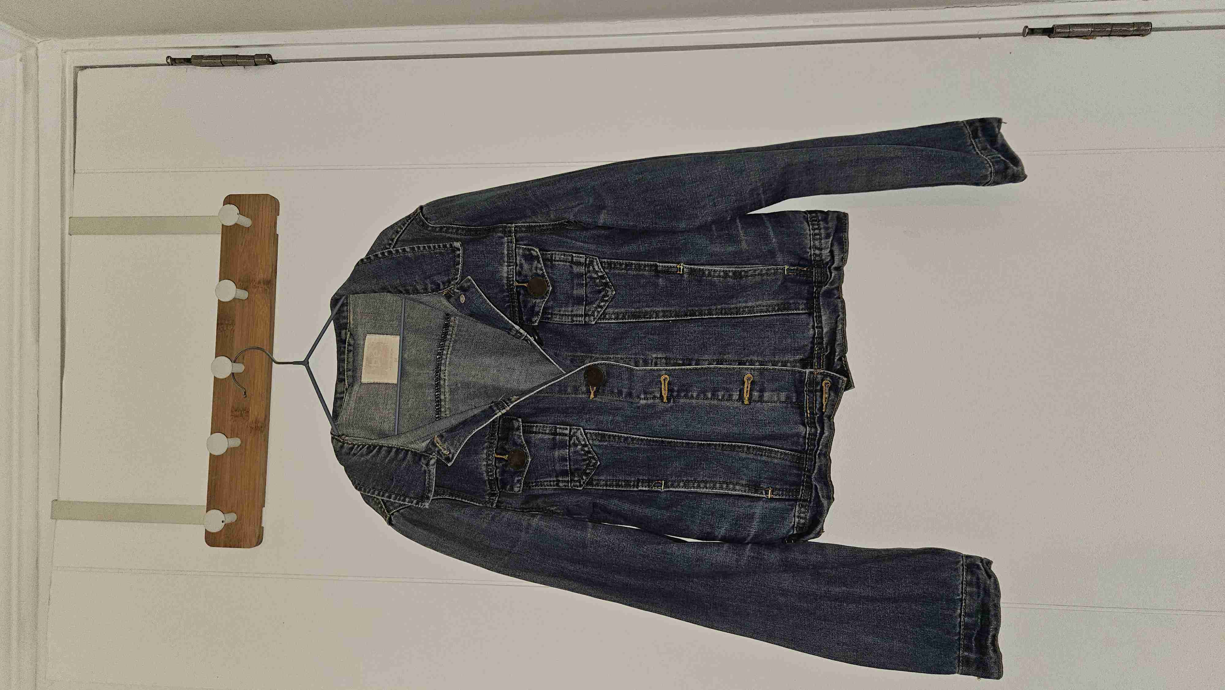 Chaqueta de mezclilla azul - miniatura 4