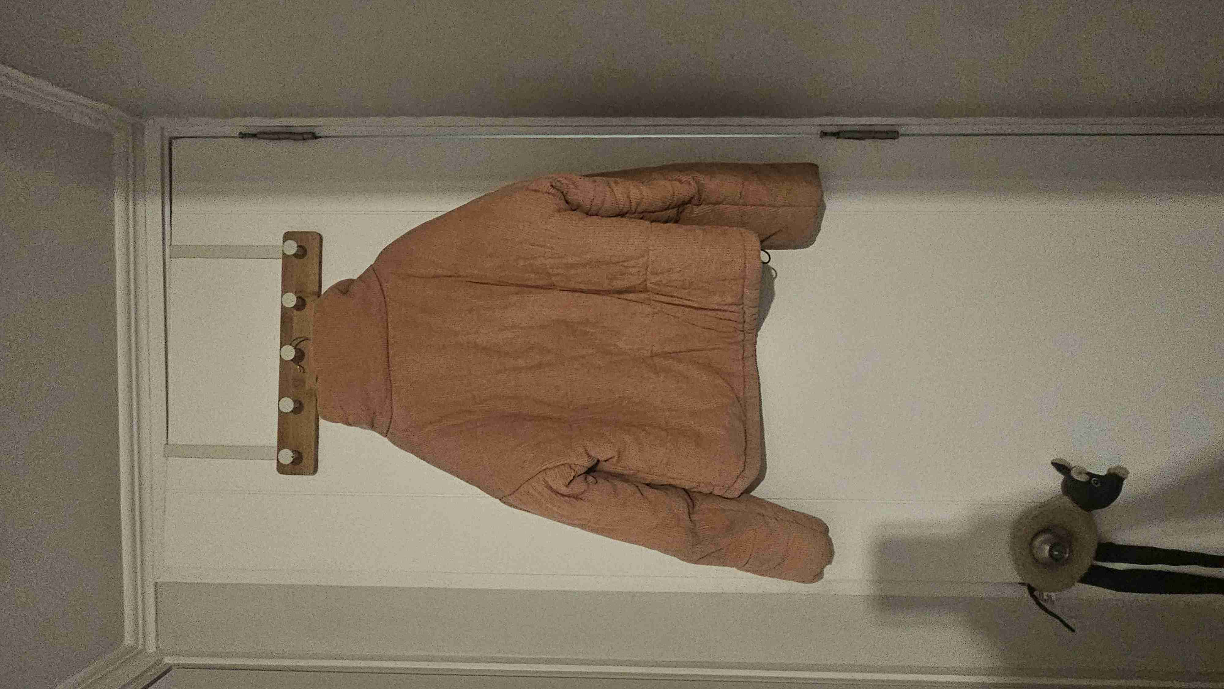 Chaqueta acolchada color beige - miniatura 3