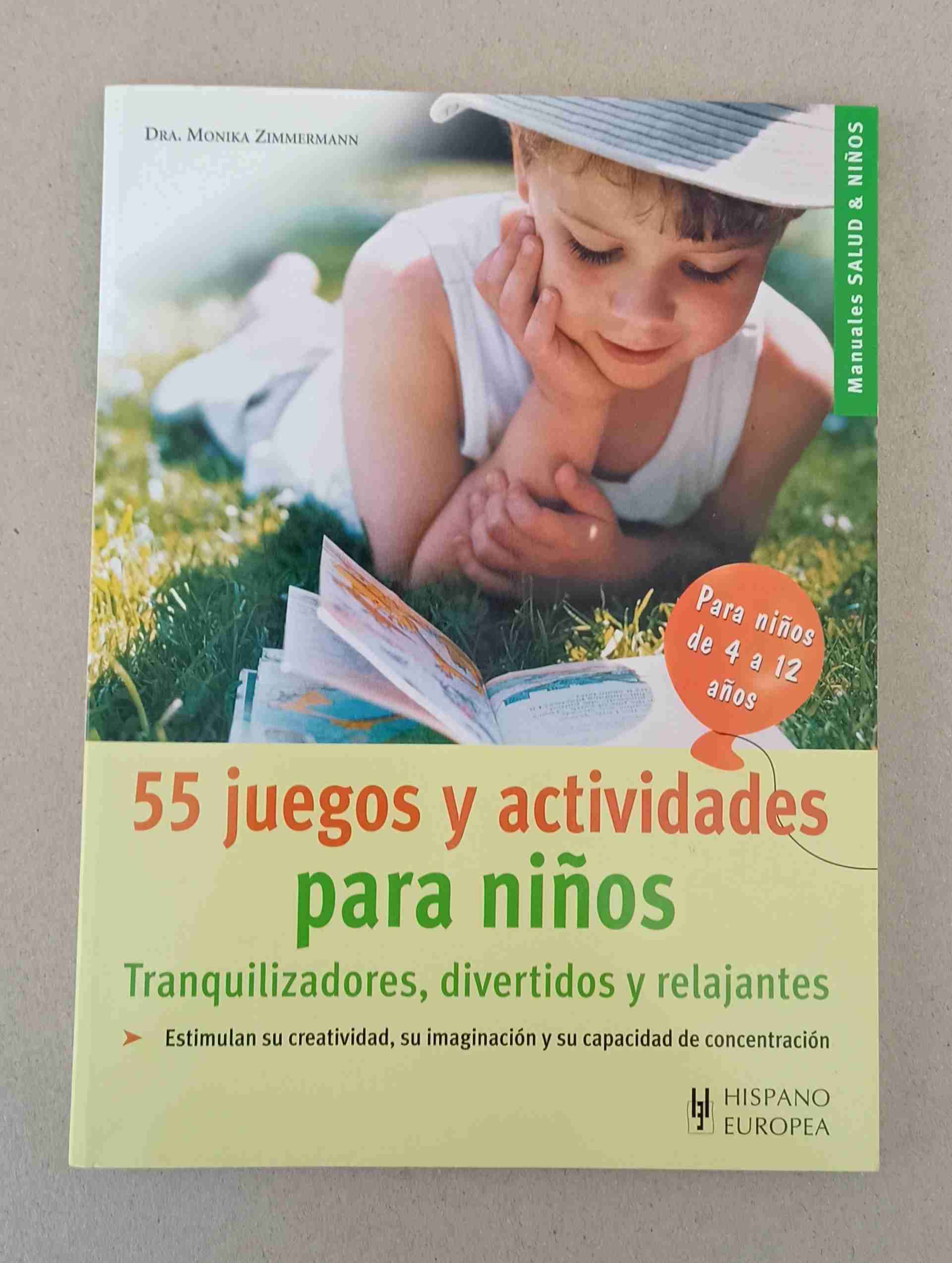 Libro 55 juegos para niños