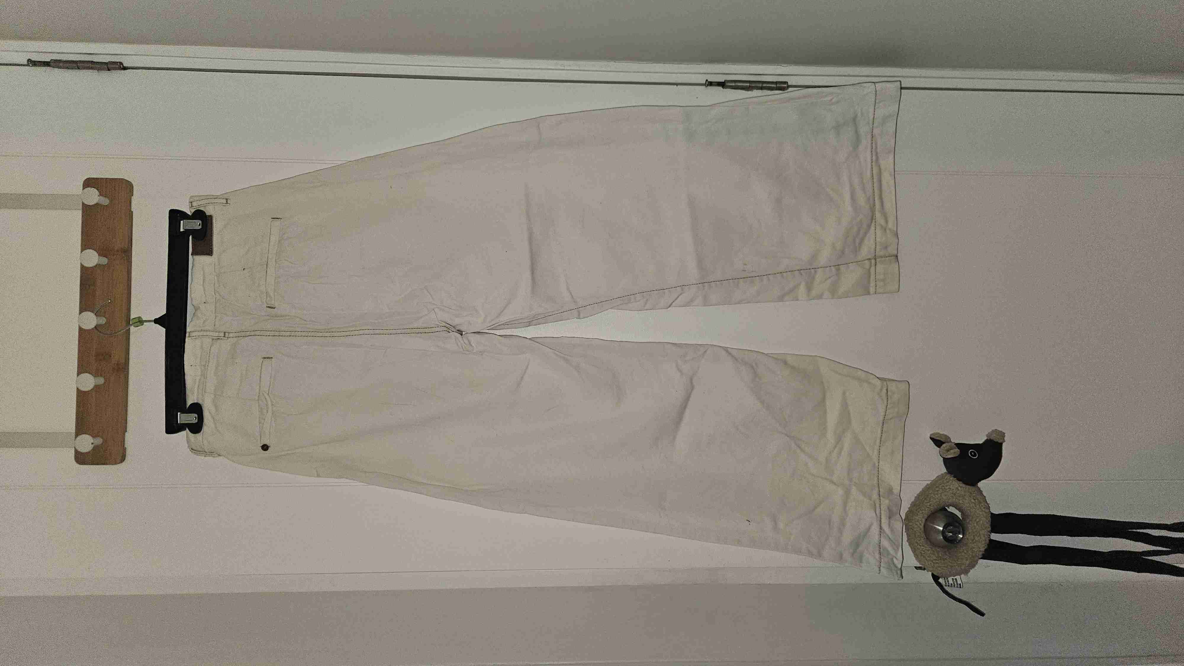 Pantalones anchos blancos - miniatura 7
