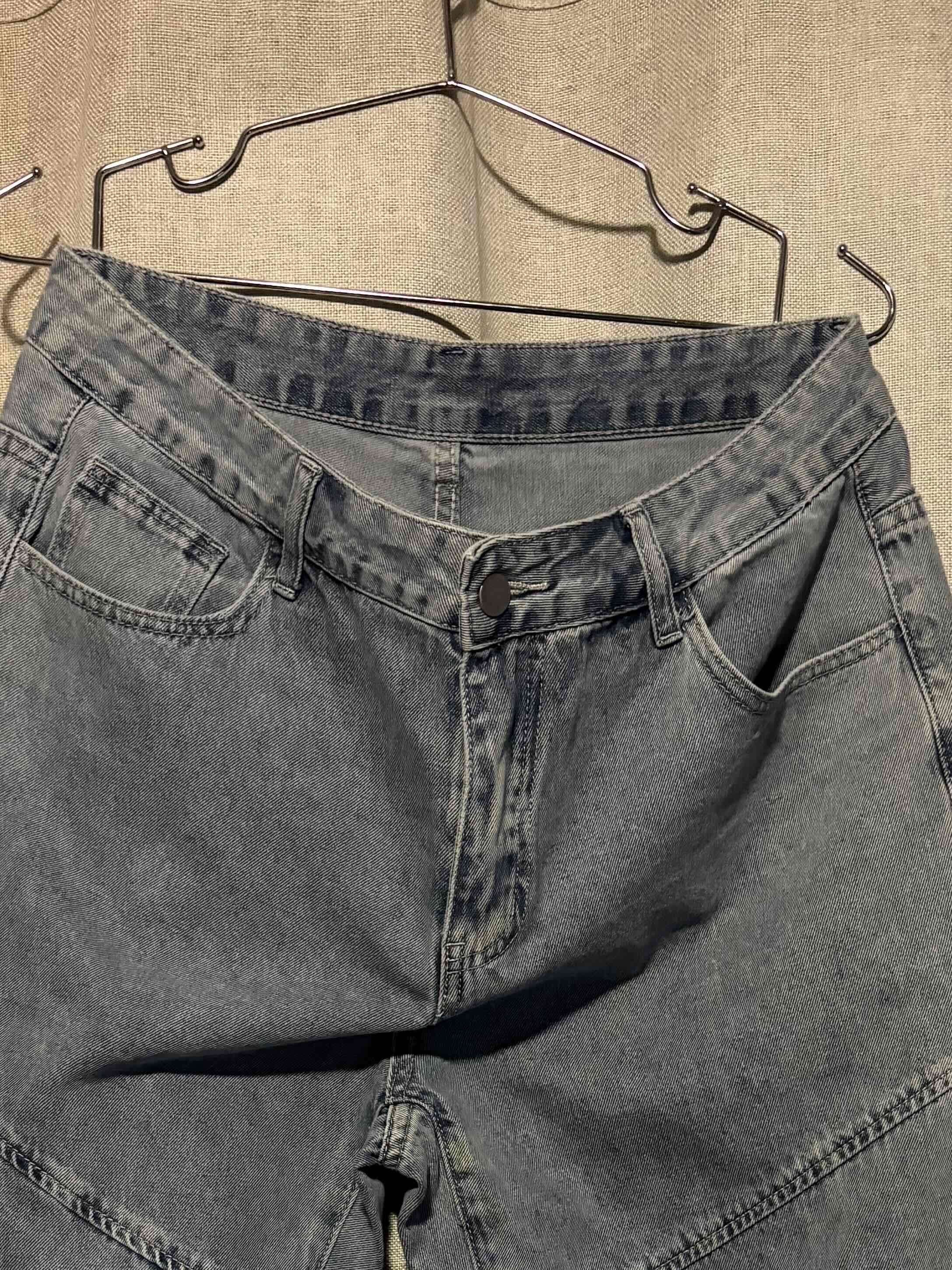 Jeans azul mezclilla Shein - miniatura 3