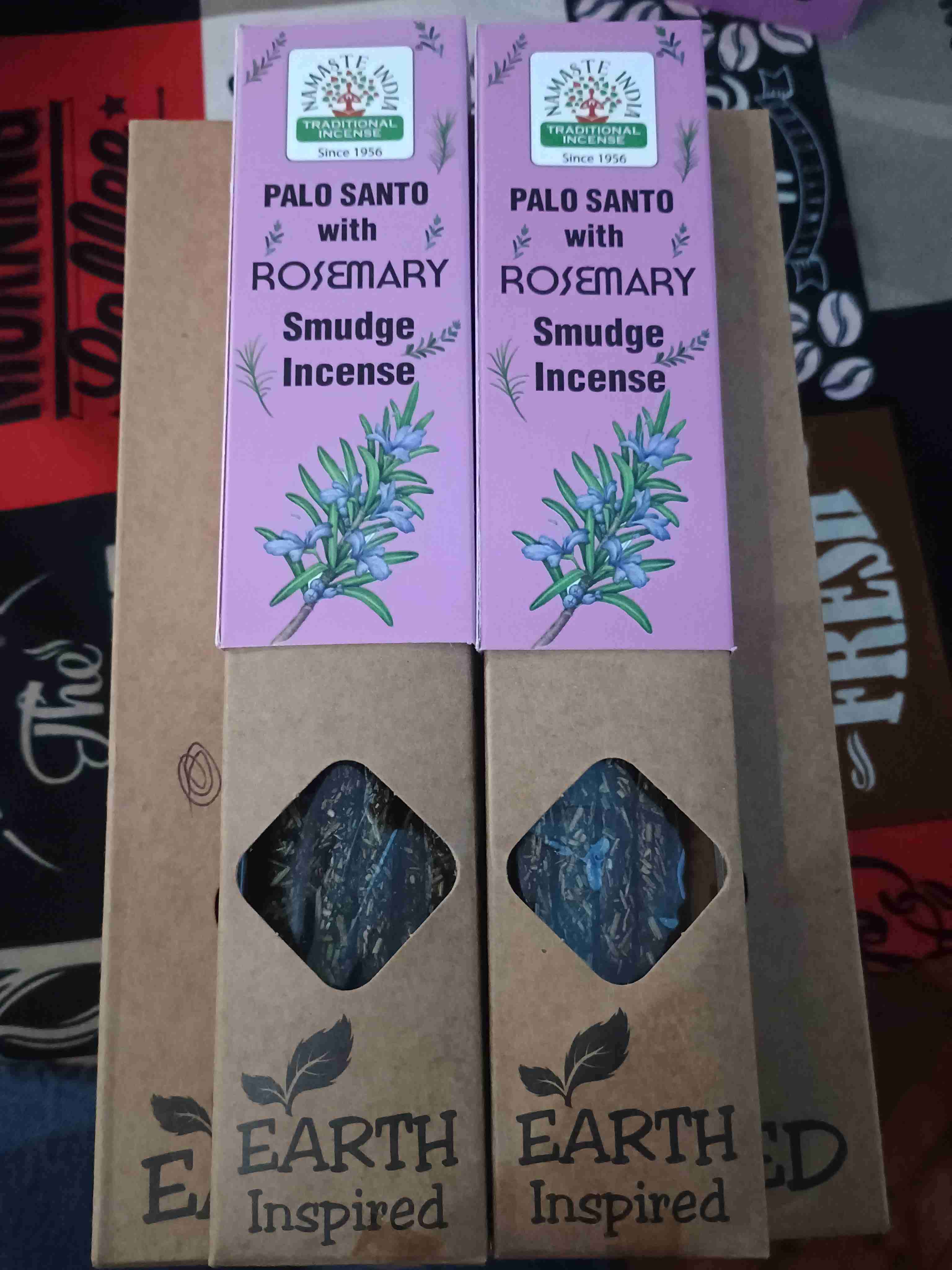 Incienso de Palo Santo con Romero