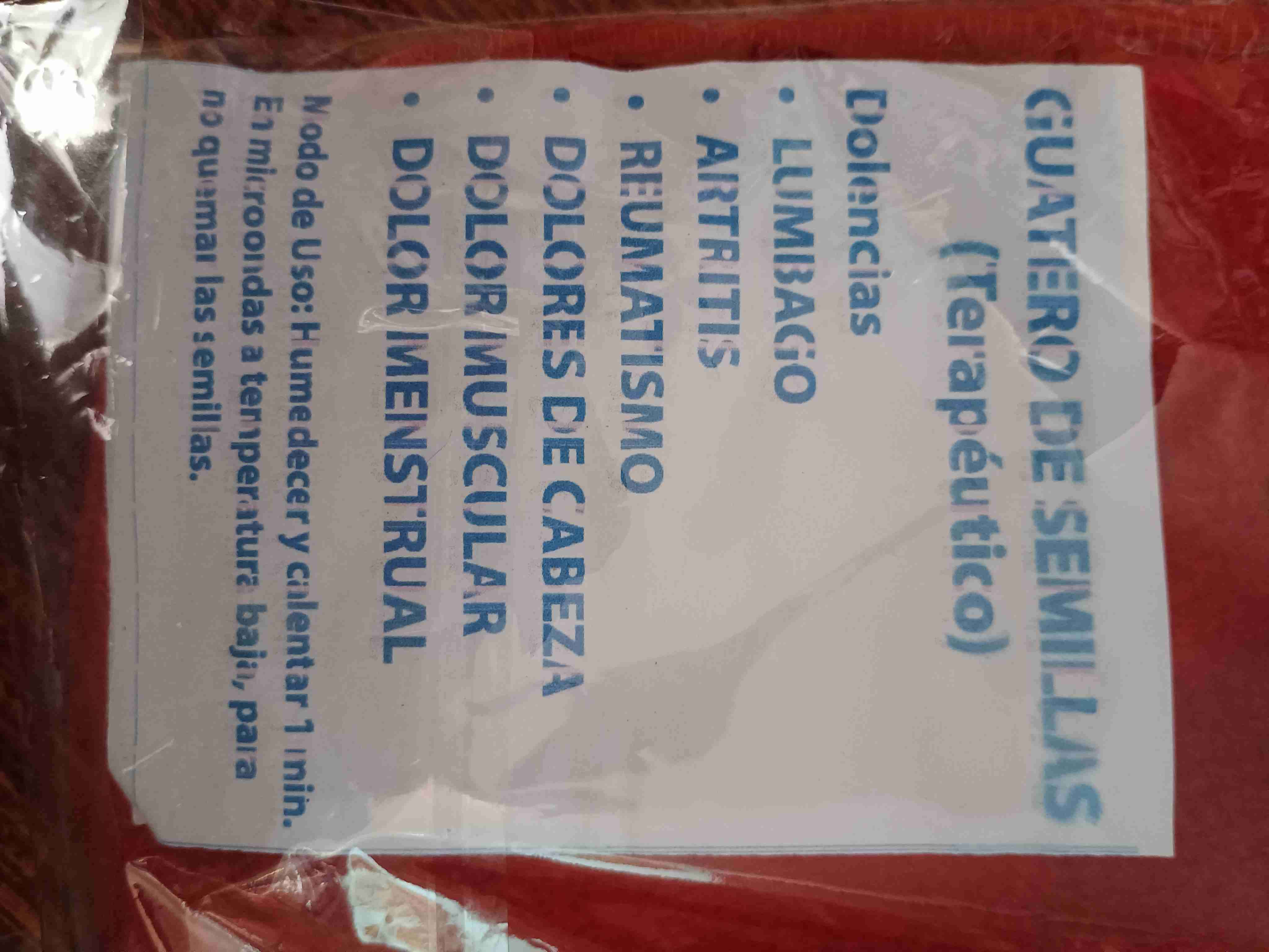 Guatero de semillas rojo - miniatura 2