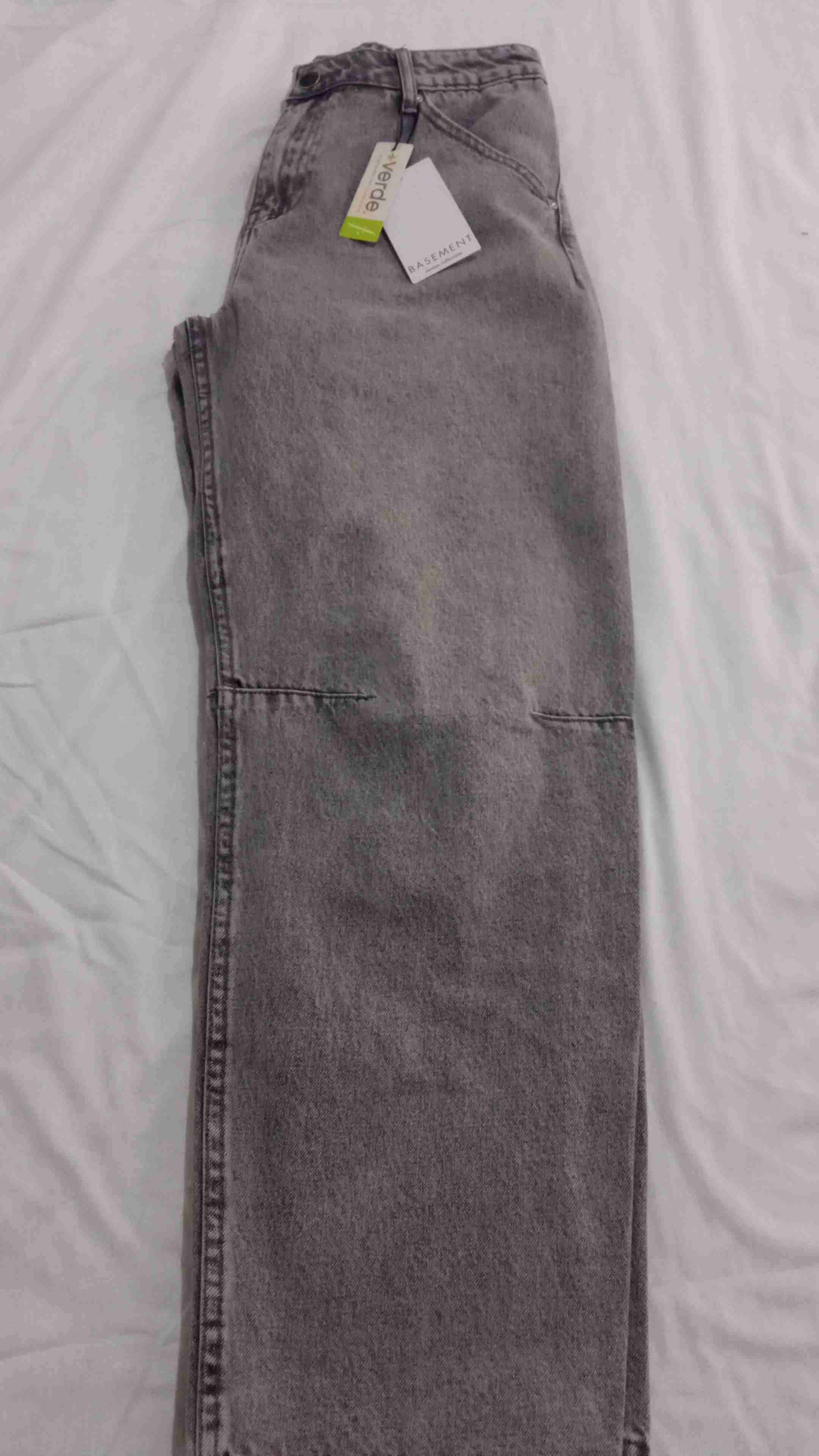 Jeans Baggy gris - miniatura 2