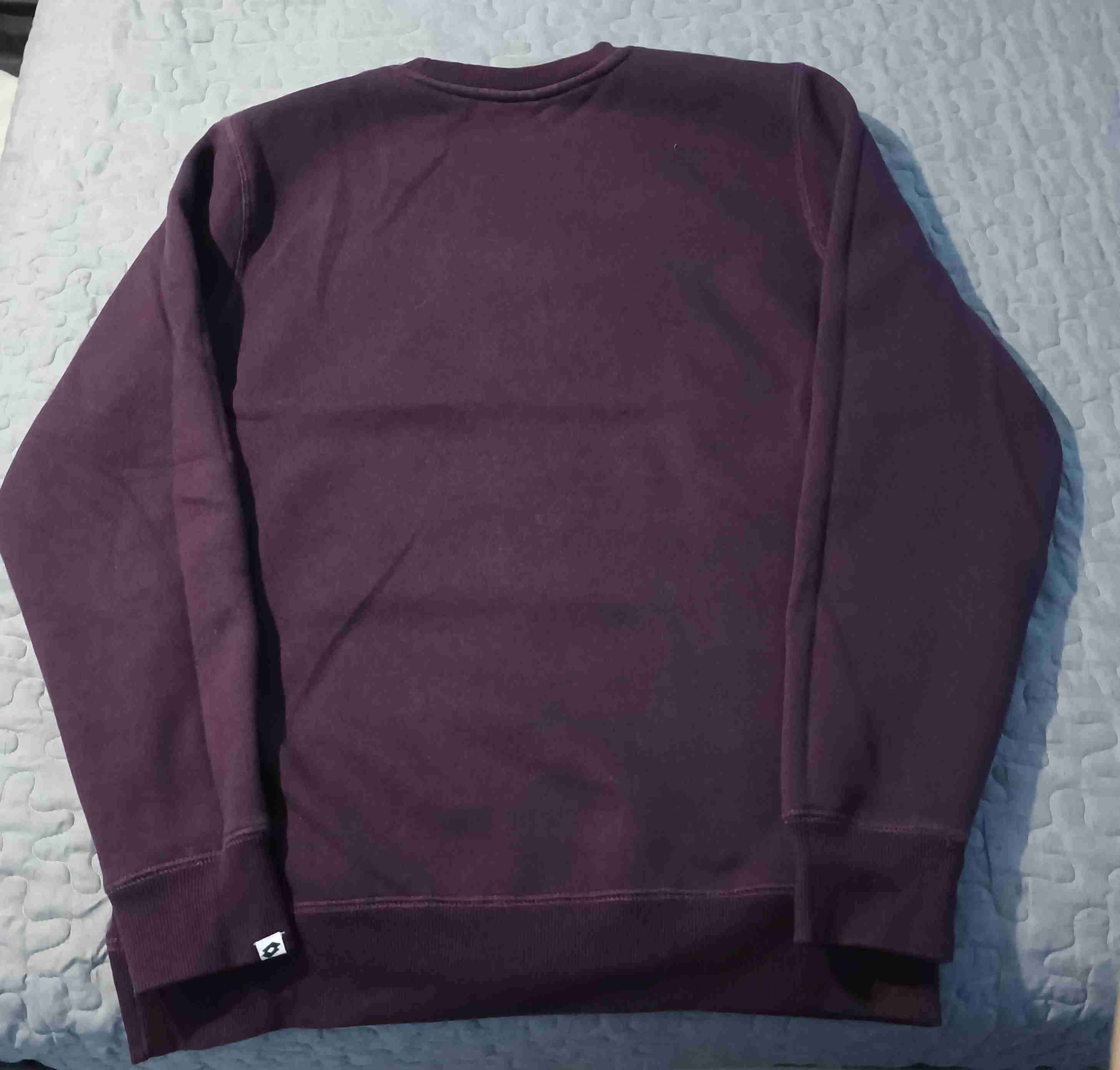 Polerón burdeo con logo pequeño - miniatura 3