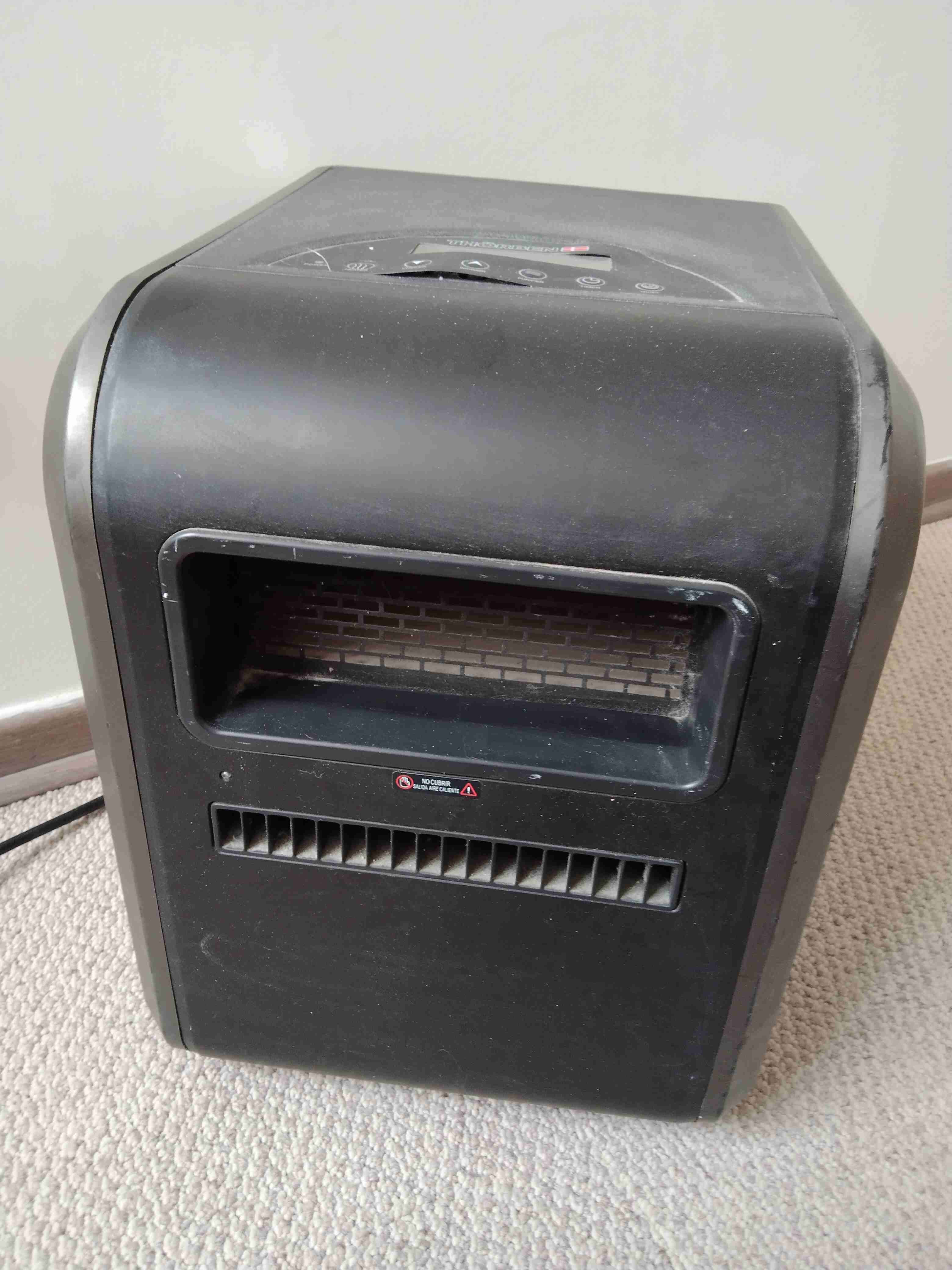 Calefactor Thorbern negro - miniatura 1