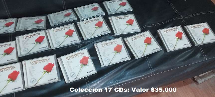 Colección de 17 CDs Románticos - miniatura 2