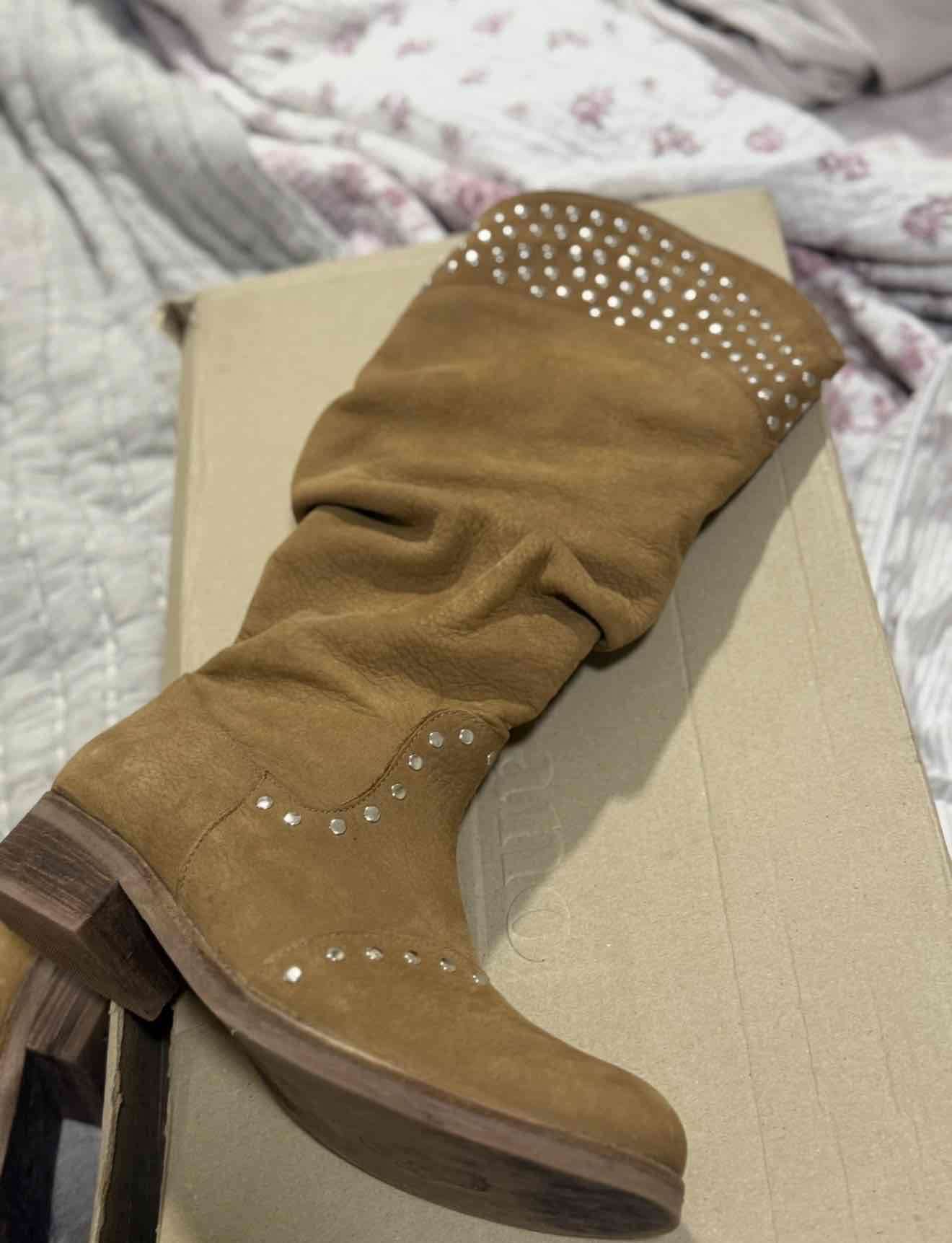 Botas altas de reno , 100 % cuero - miniatura 2