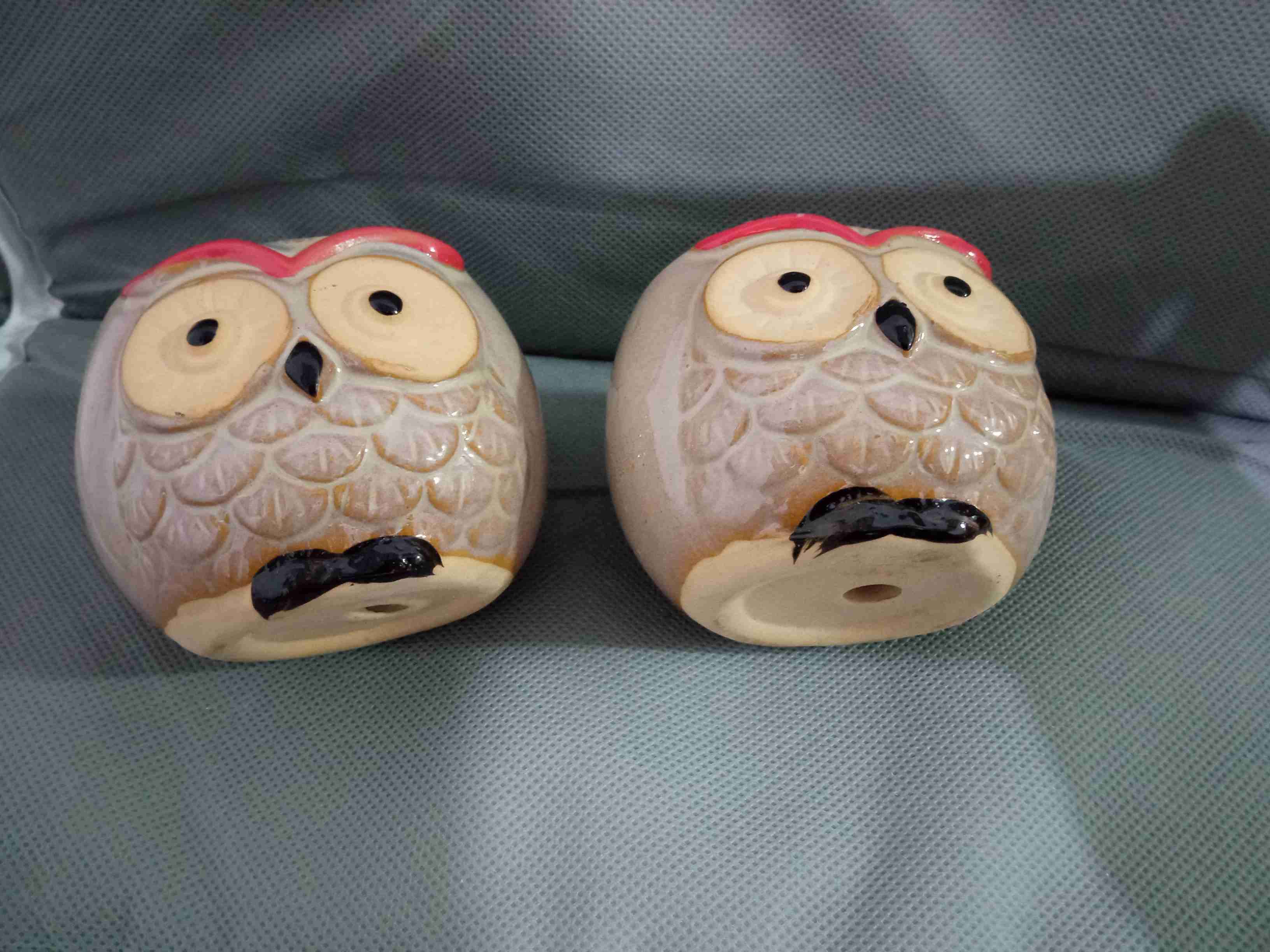 Maceteros cerámicos búho pequeños - miniatura 2