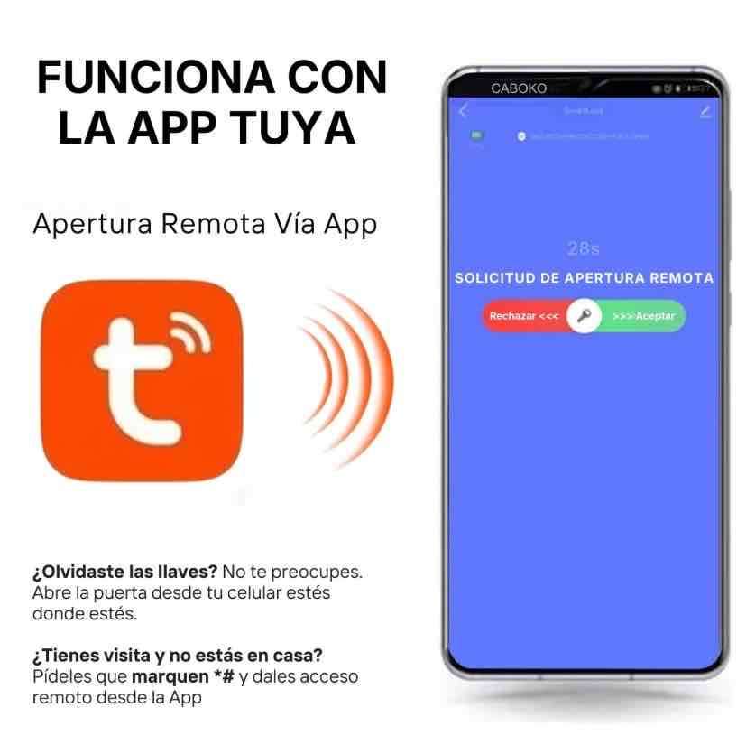 Cerrojo digital inteligente Forteg - miniatura 6