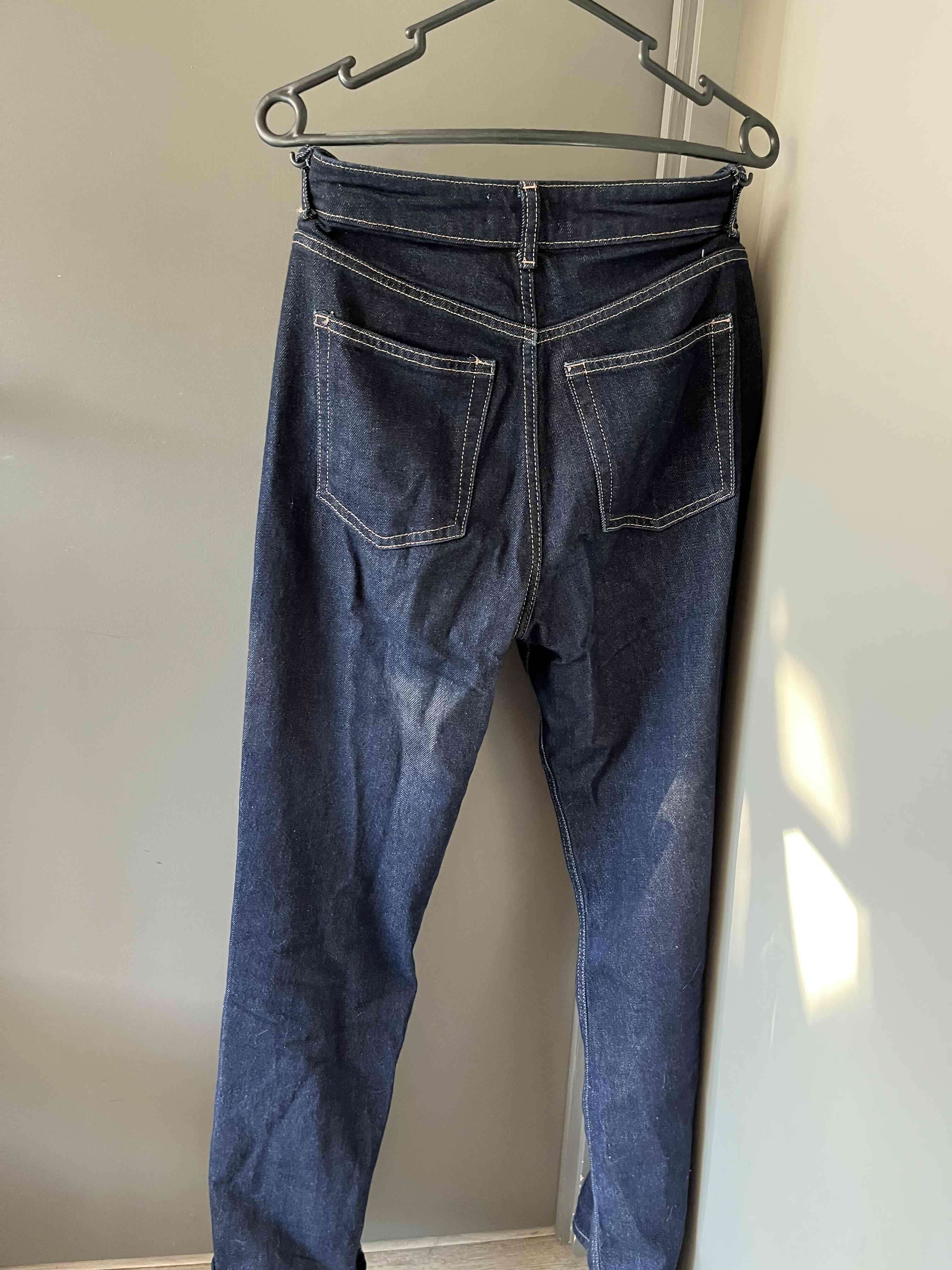 Jeans azul tiro alto - miniatura 3