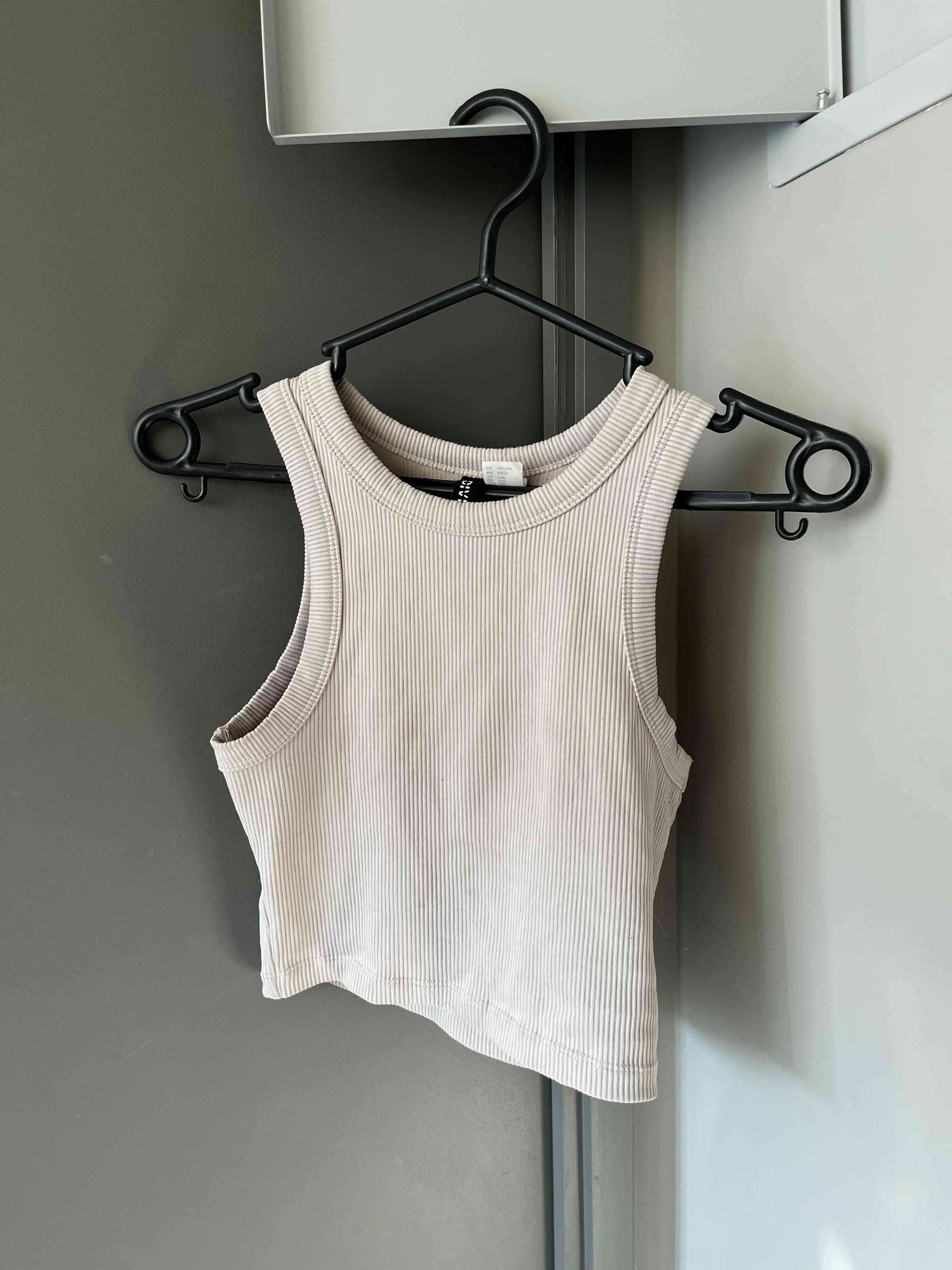 Cropped top beige - miniatura 1