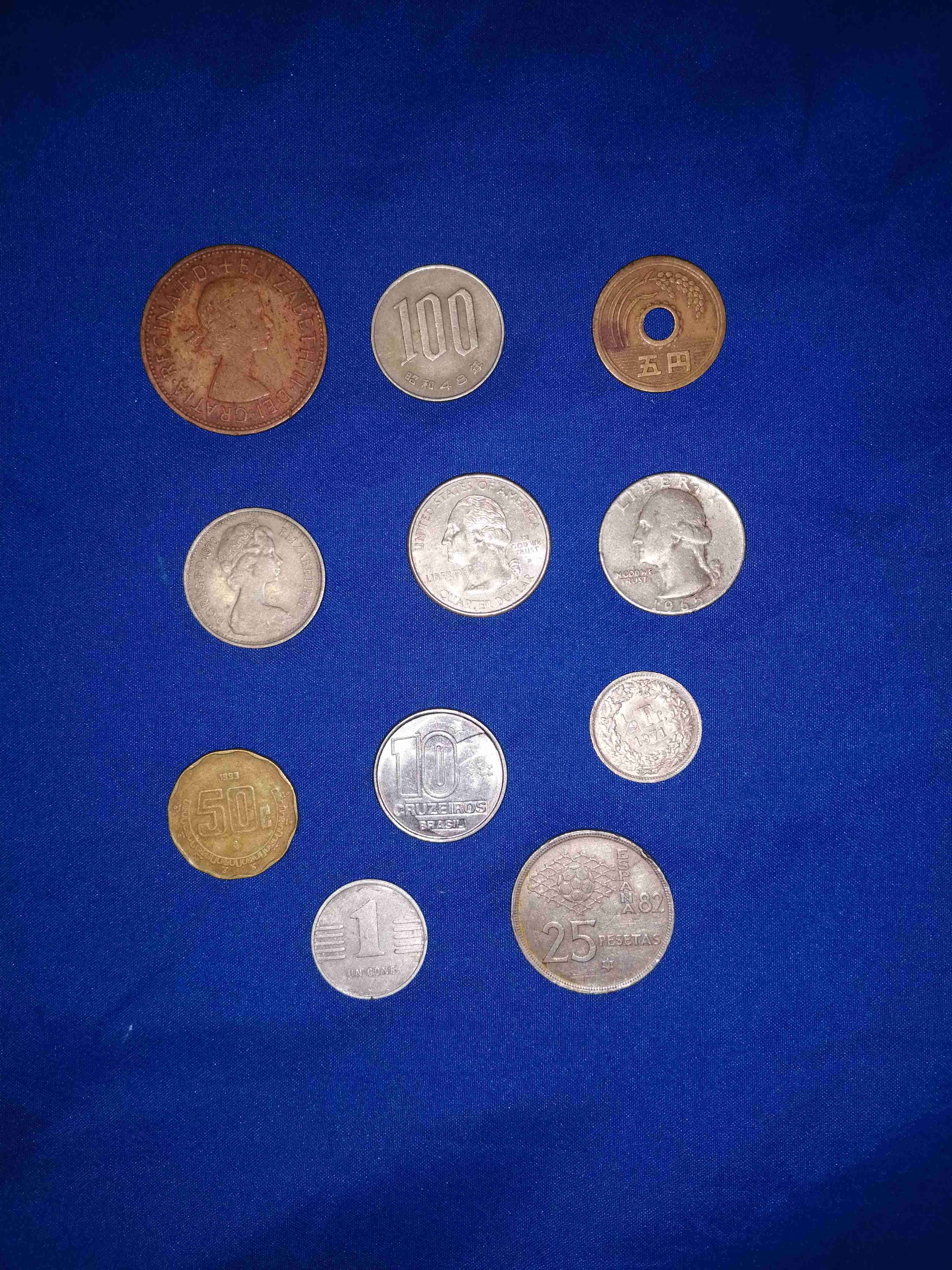 Colección de monedas variadas - miniatura 2