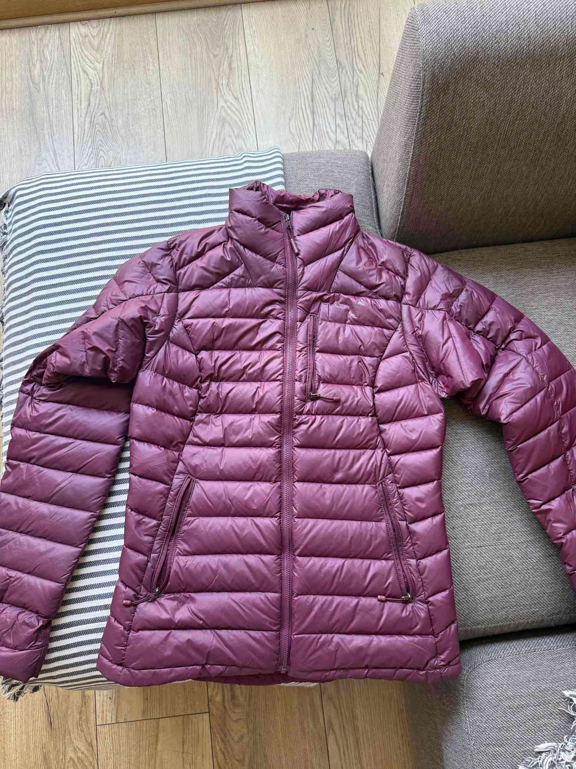 Chaqueta de plumas burdeo - miniatura 1