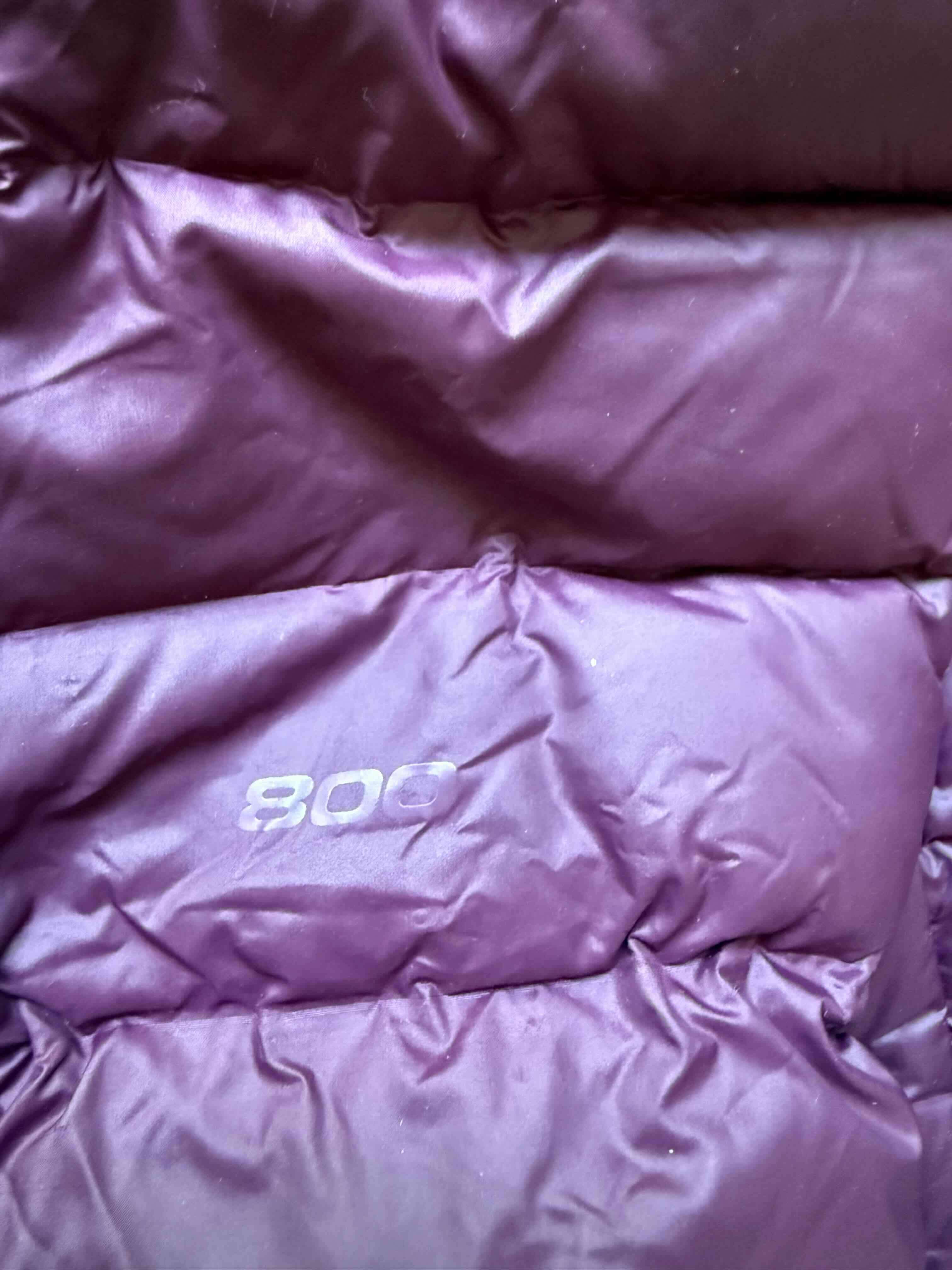 Chaqueta de plumas burdeo - miniatura 3