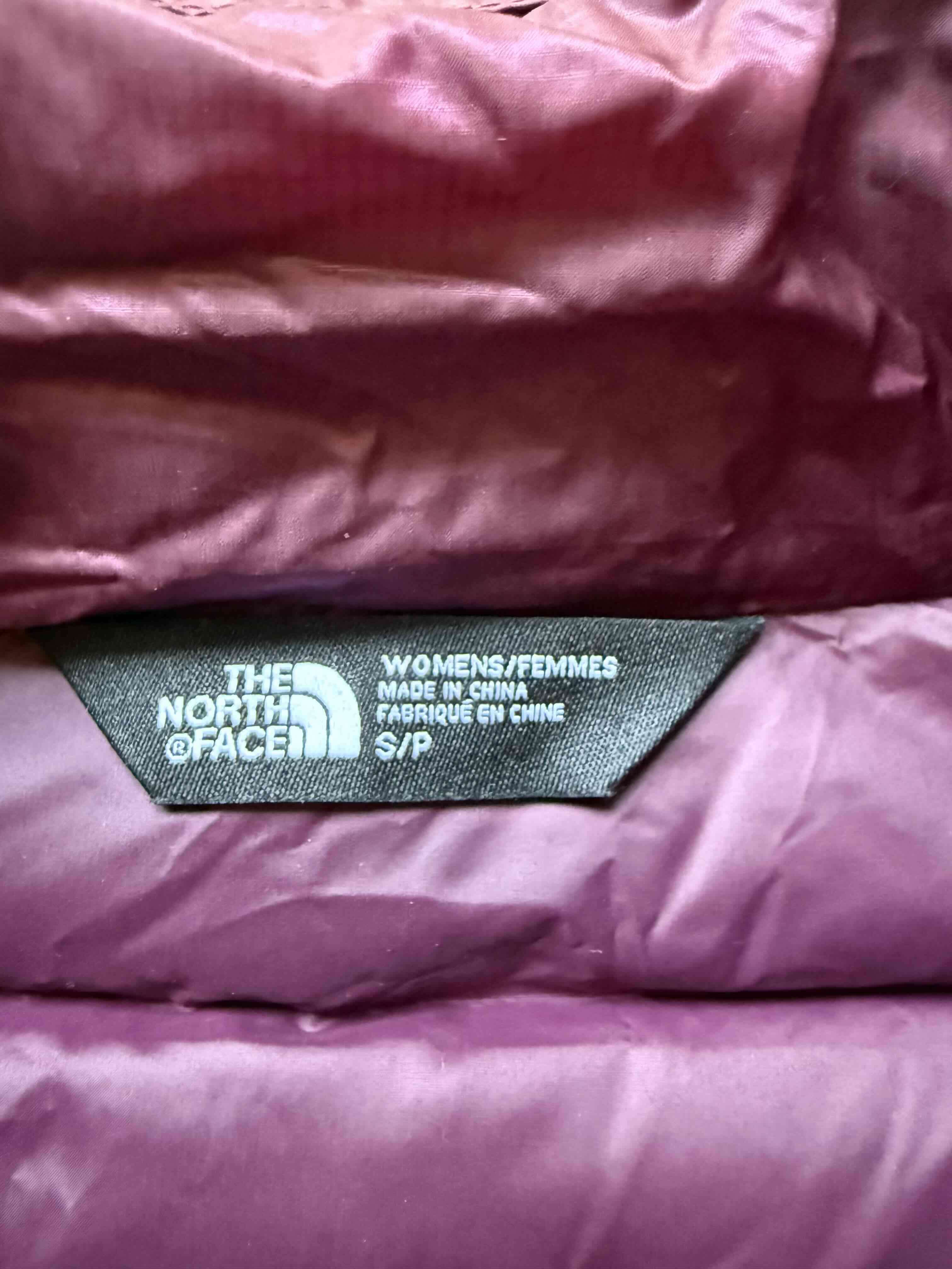 Chaqueta de plumas burdeo - miniatura 4