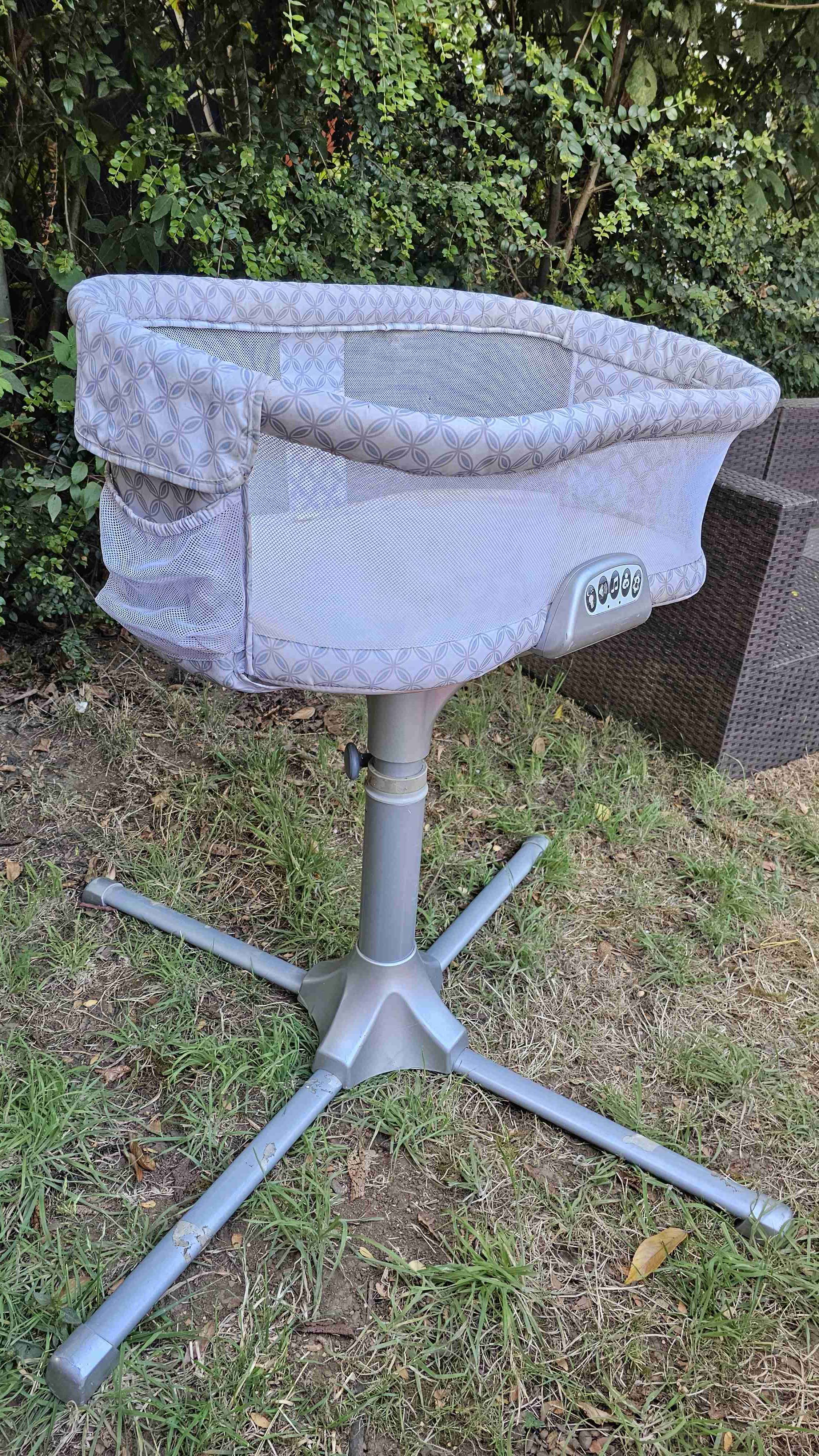 Cuna colecho ajustable gris - miniatura 1