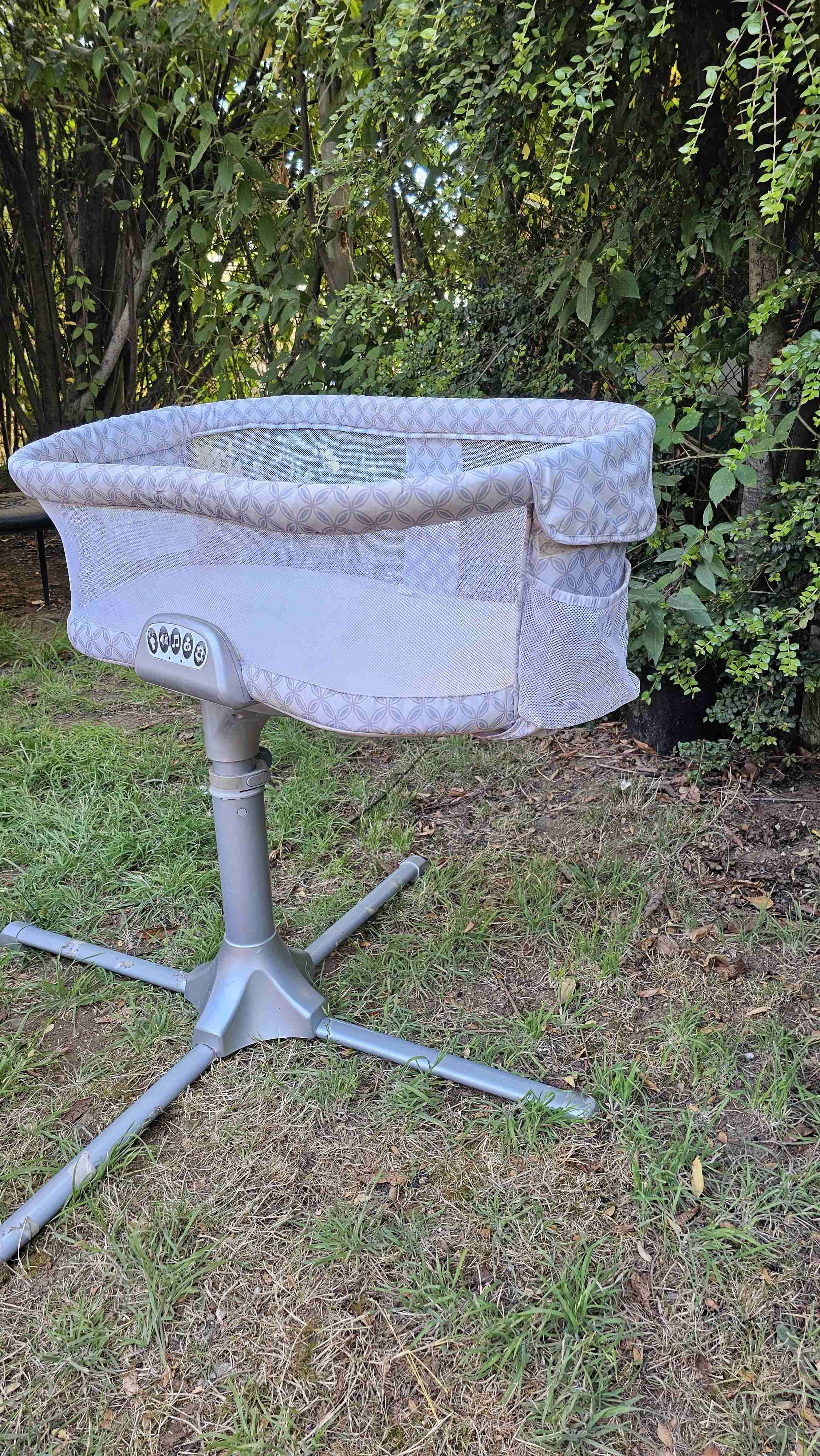 Cuna colecho ajustable gris - miniatura 3