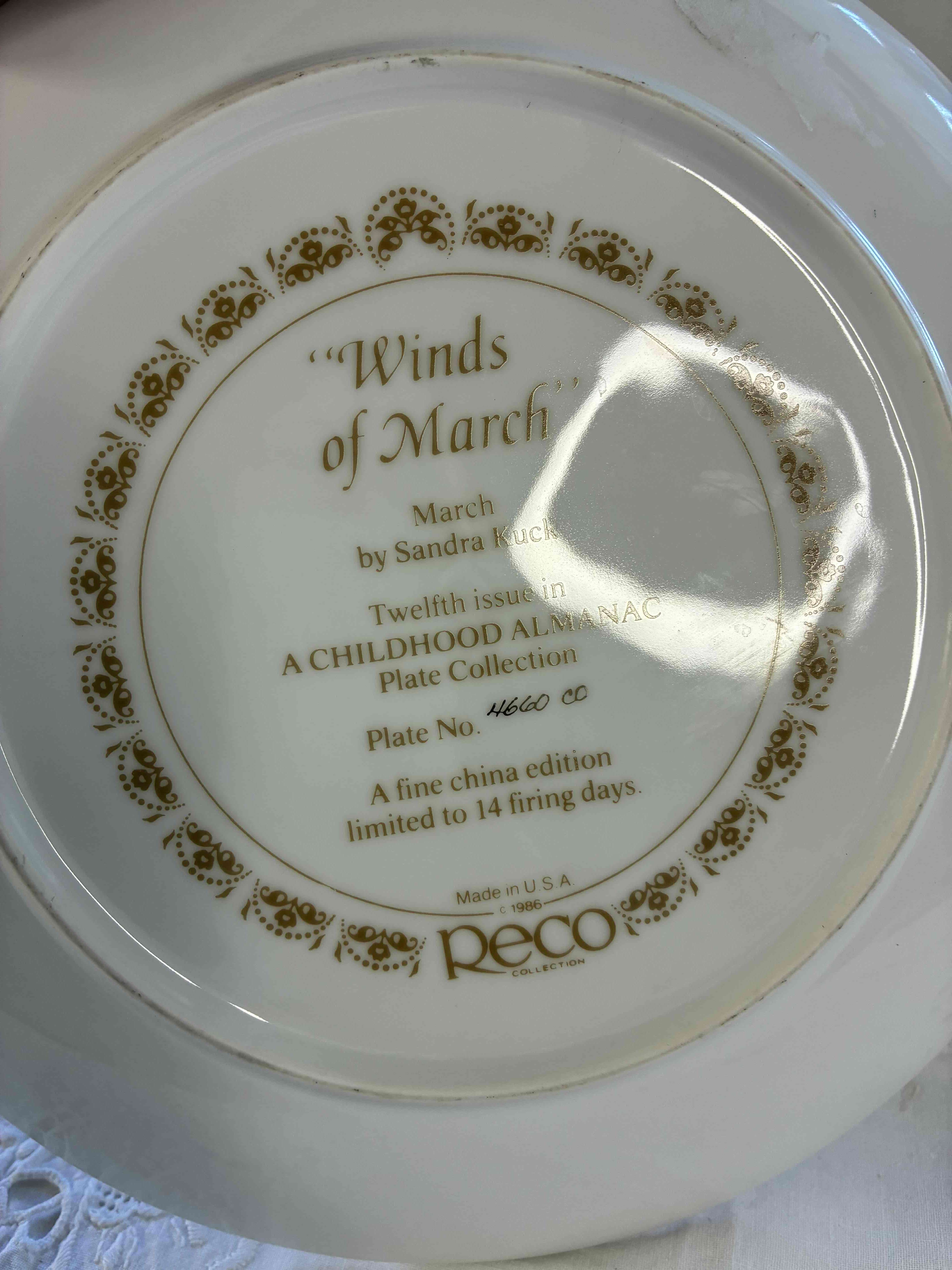 Plato decorativo aires de marzo - miniatura 3