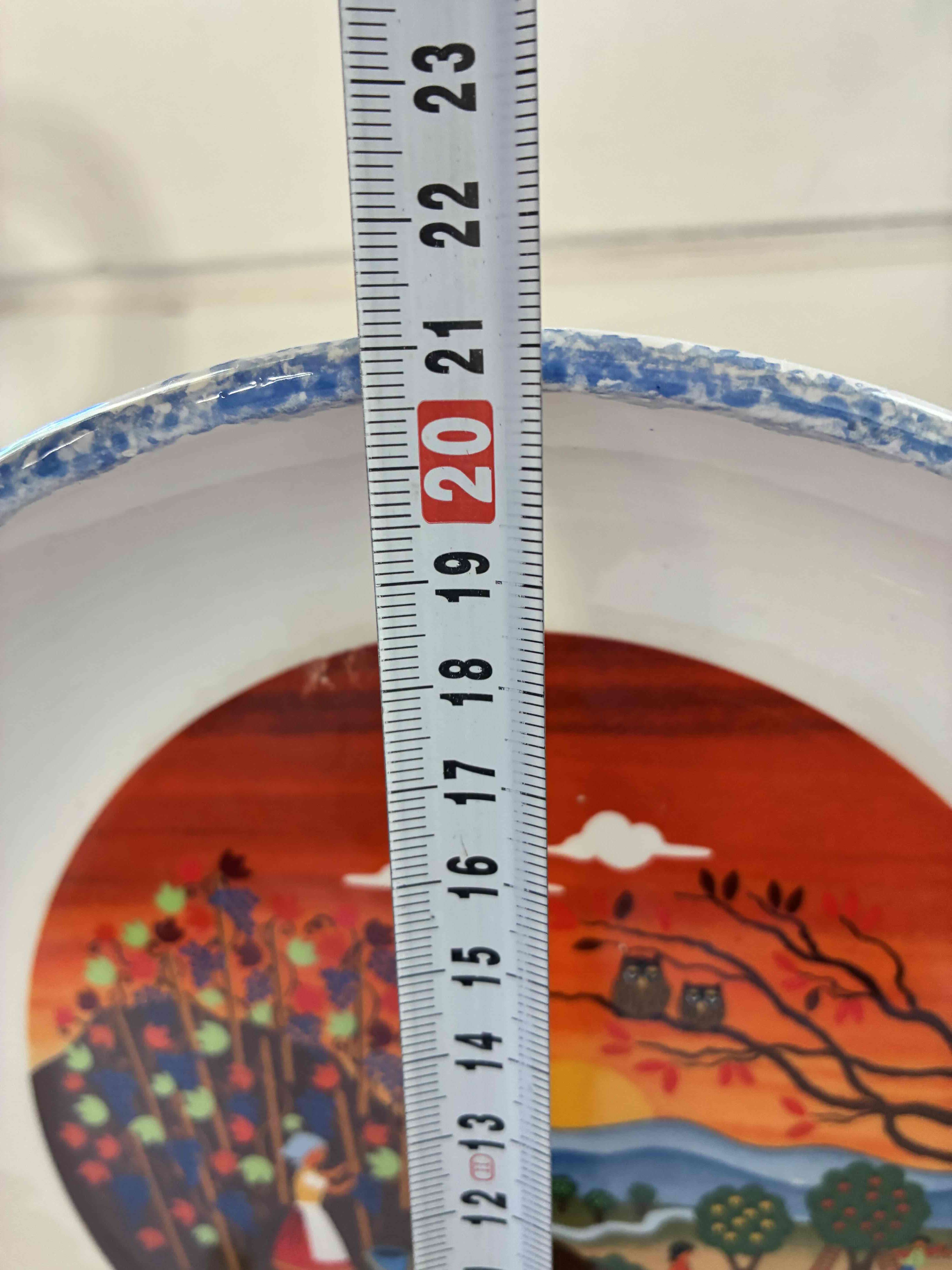 Plato decorativo pintado a mano - miniatura 3