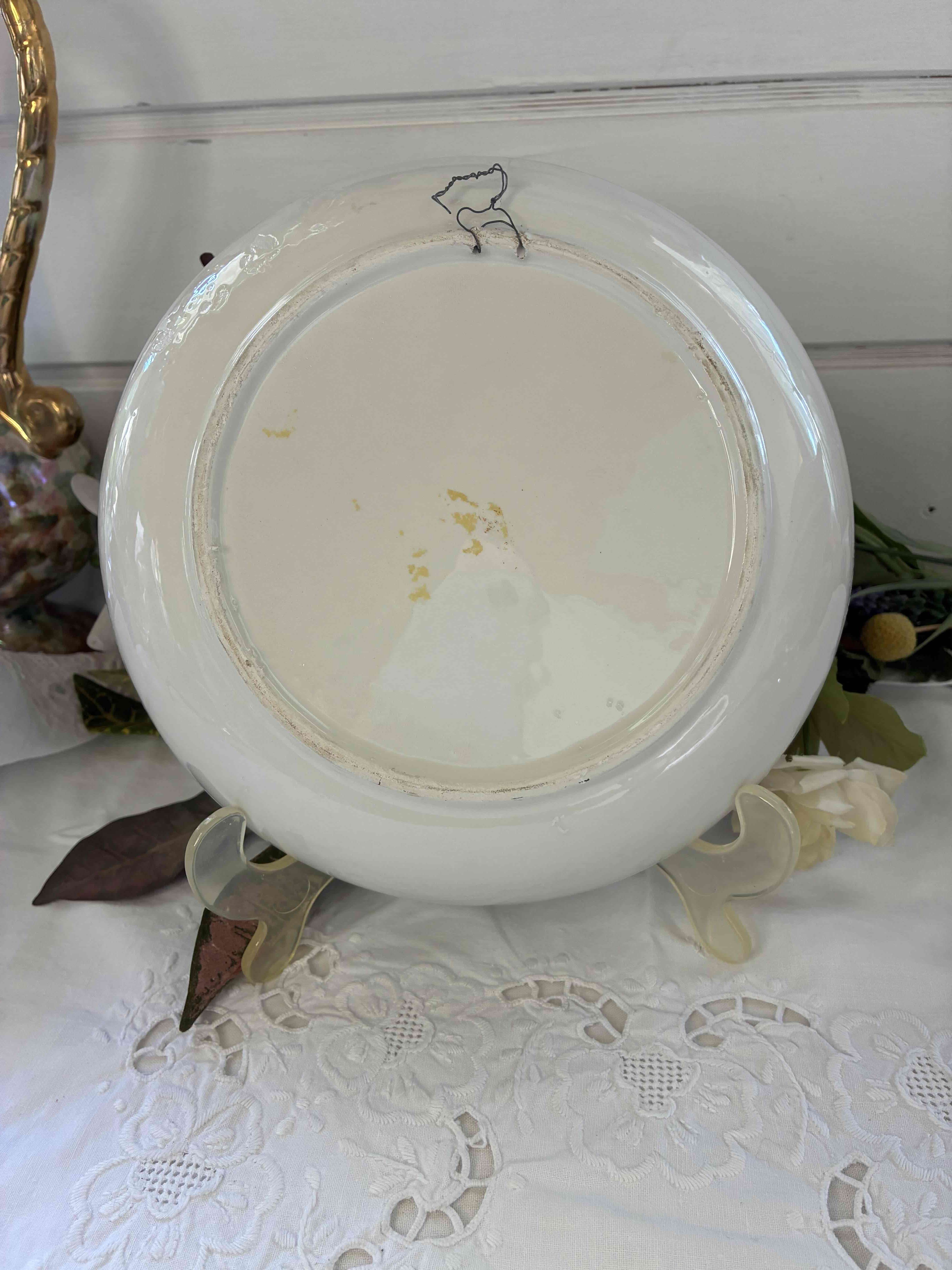 Plato decorativo pintado a mano - miniatura 4