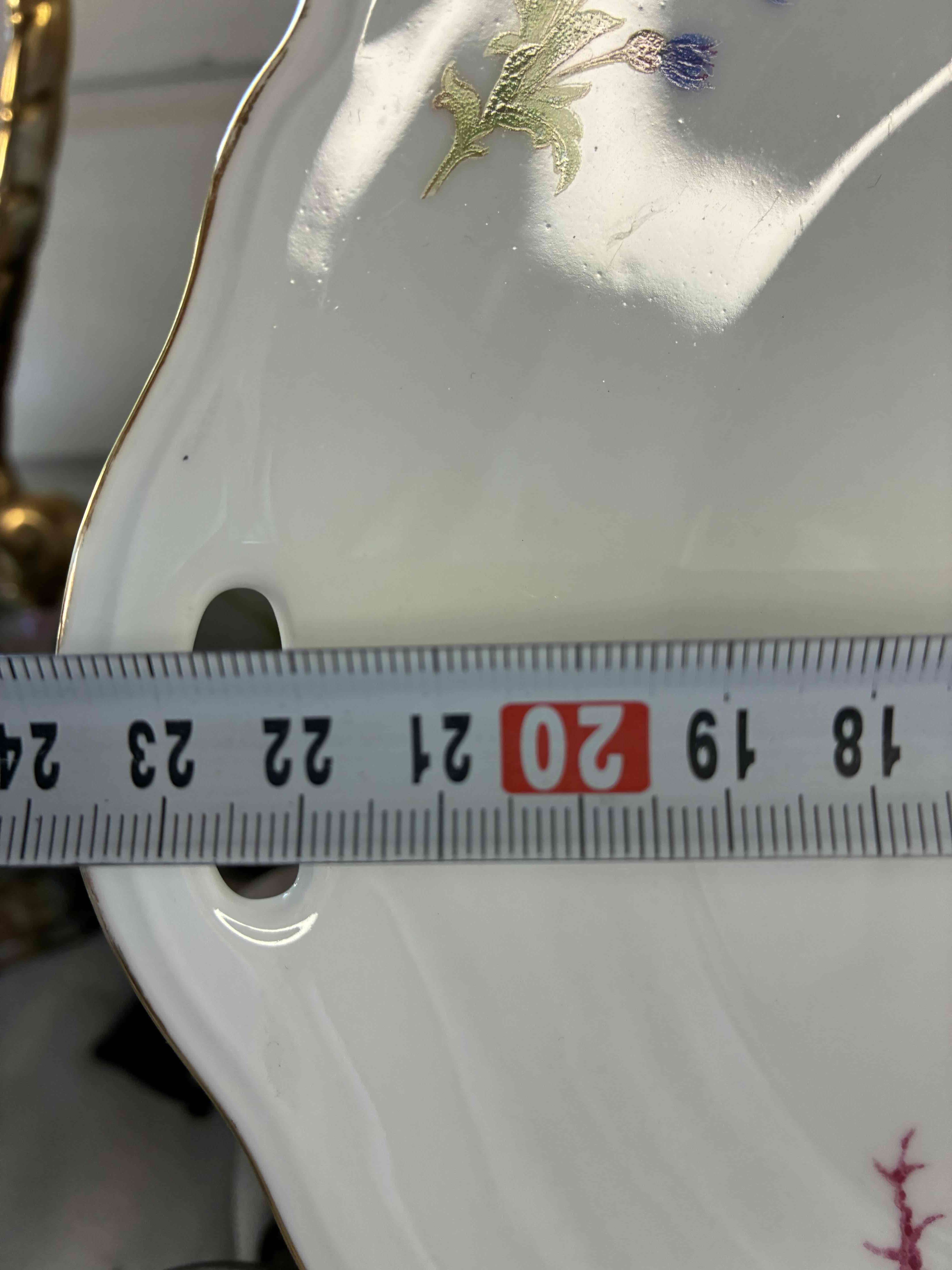 Plato para galletas floral vintage - miniatura 2