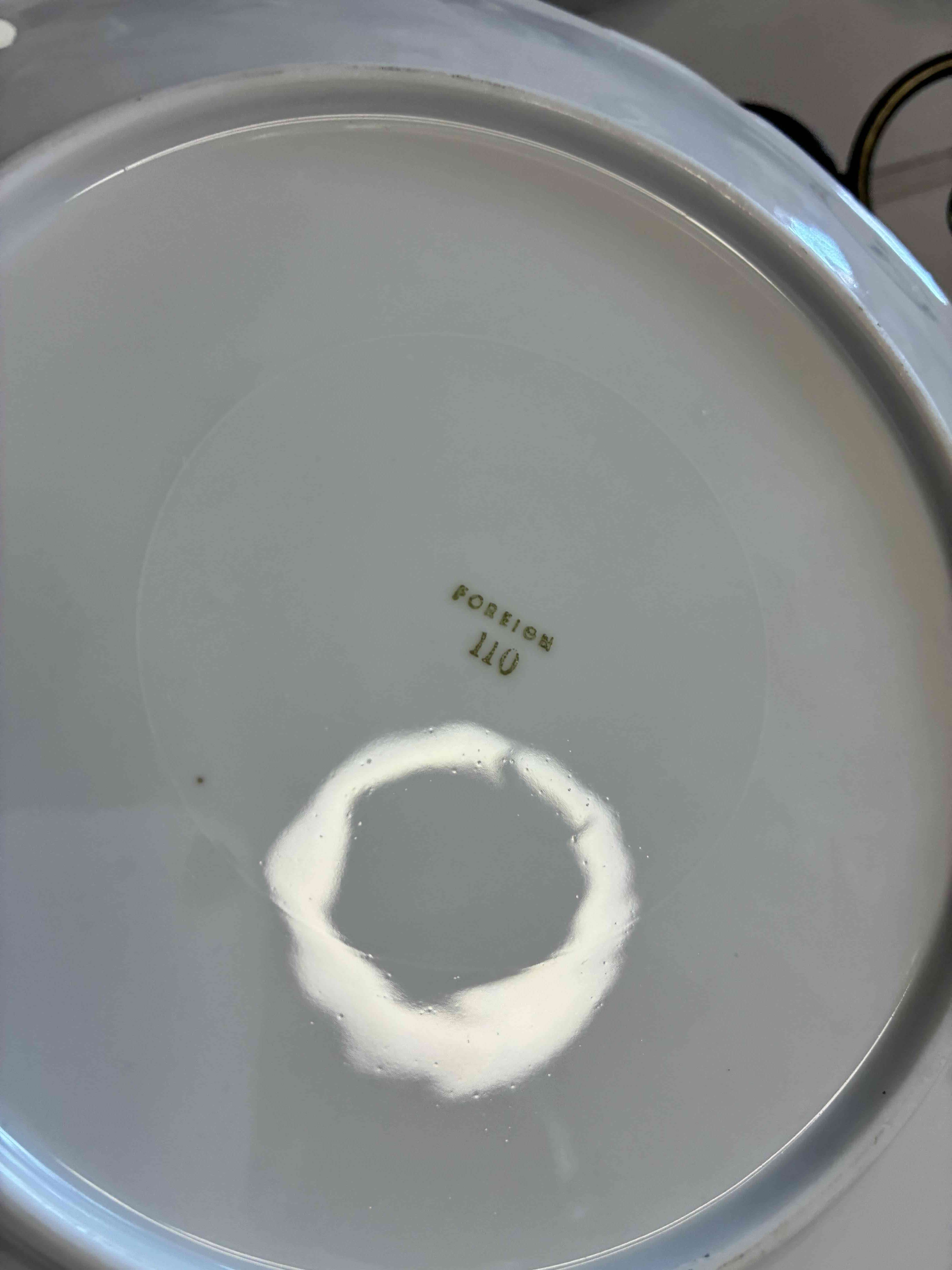 Plato para galletas floral vintage - miniatura 3