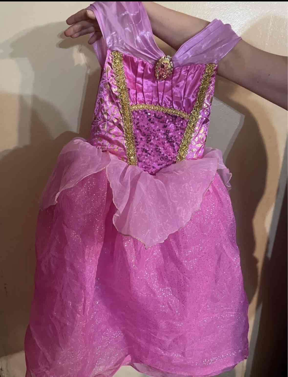 Disfraz de princesa rosado