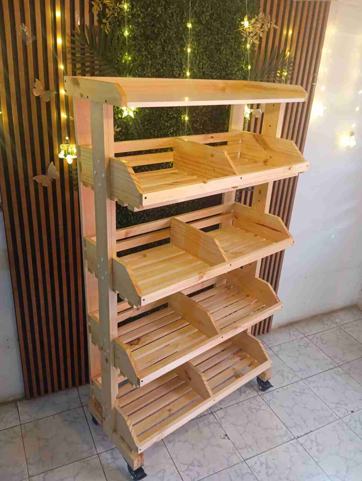 Estante de madera multiusos - miniatura 1