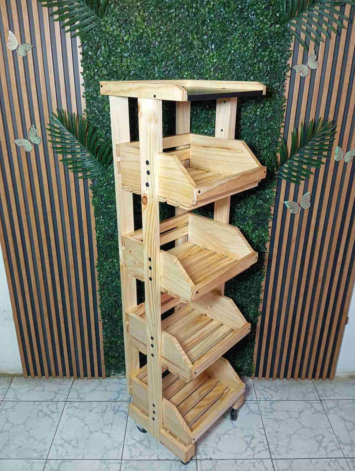 Estante de madera multiusos - miniatura 3