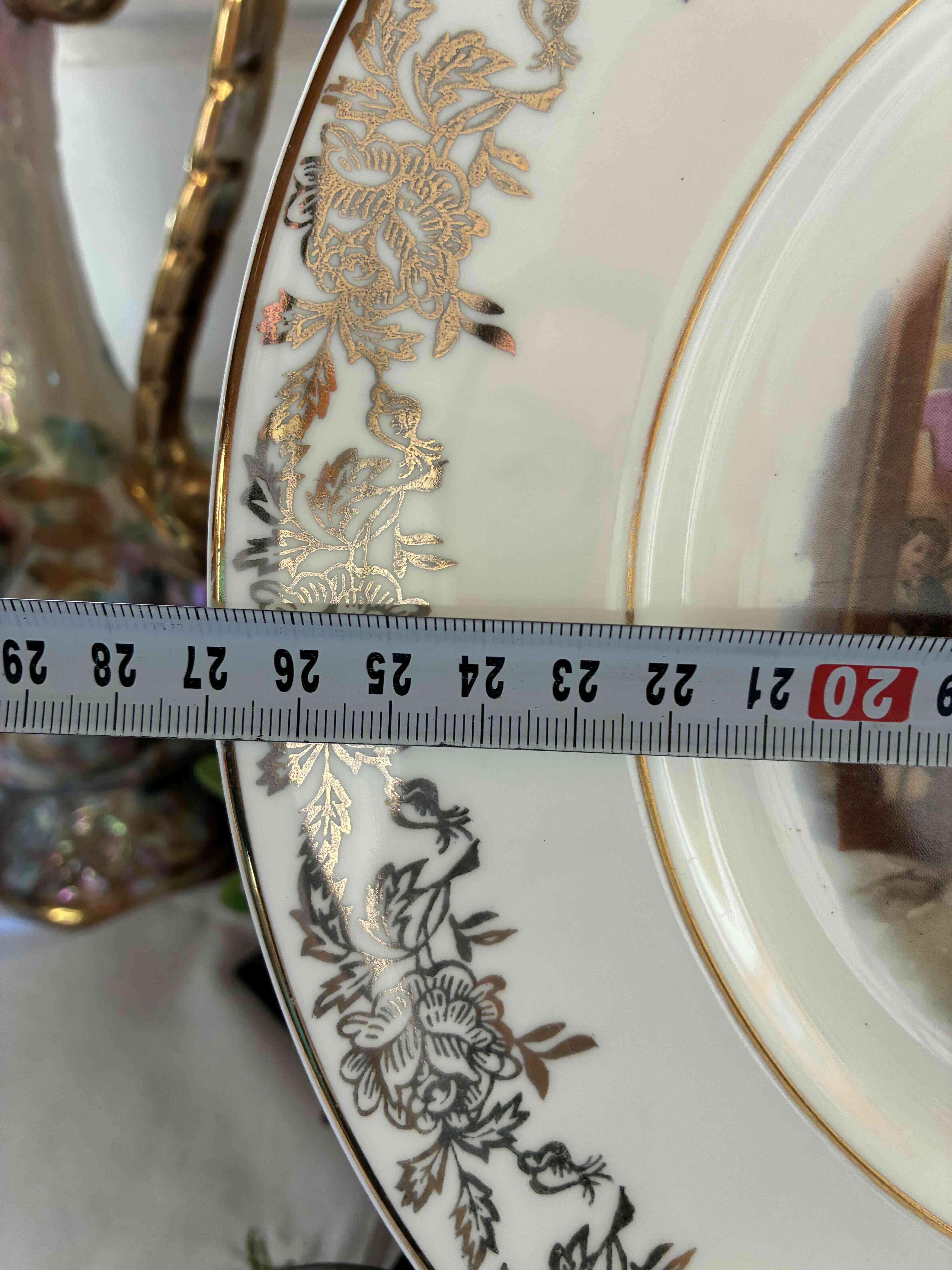 Plato decorativo de porcelana - miniatura 3