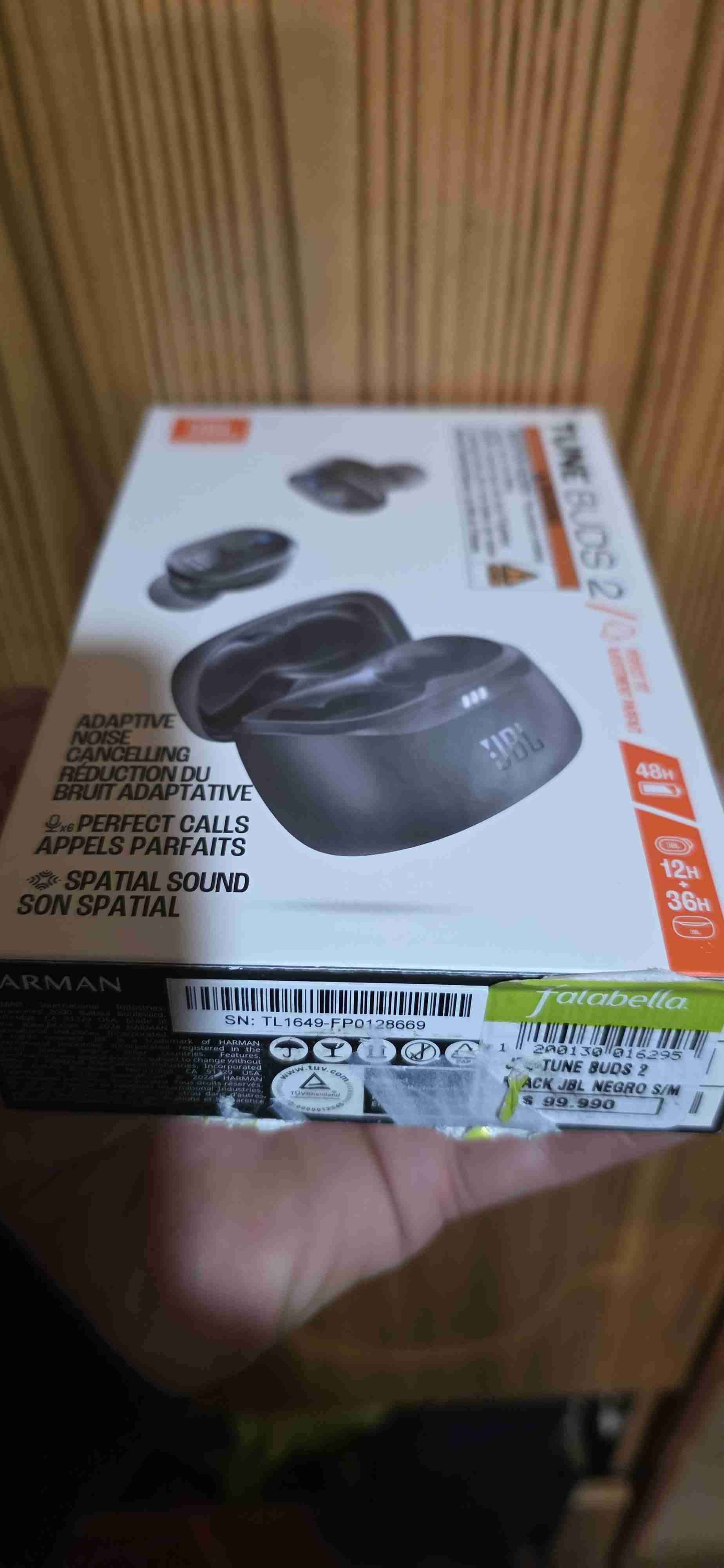 Audífonos JBL Tune Buds 2 negros - miniatura 1