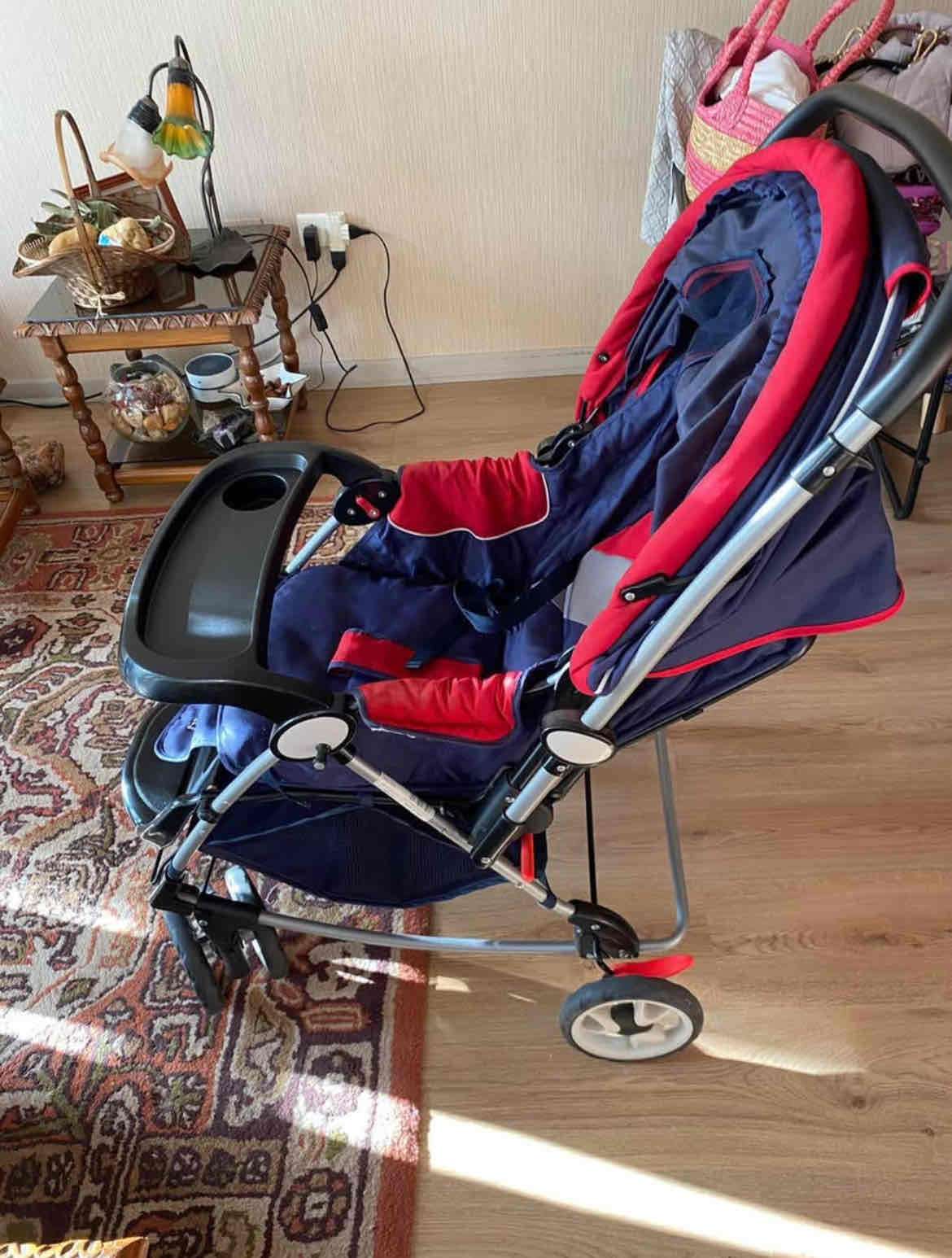 Coche de bebé Infanti azul - miniatura 4