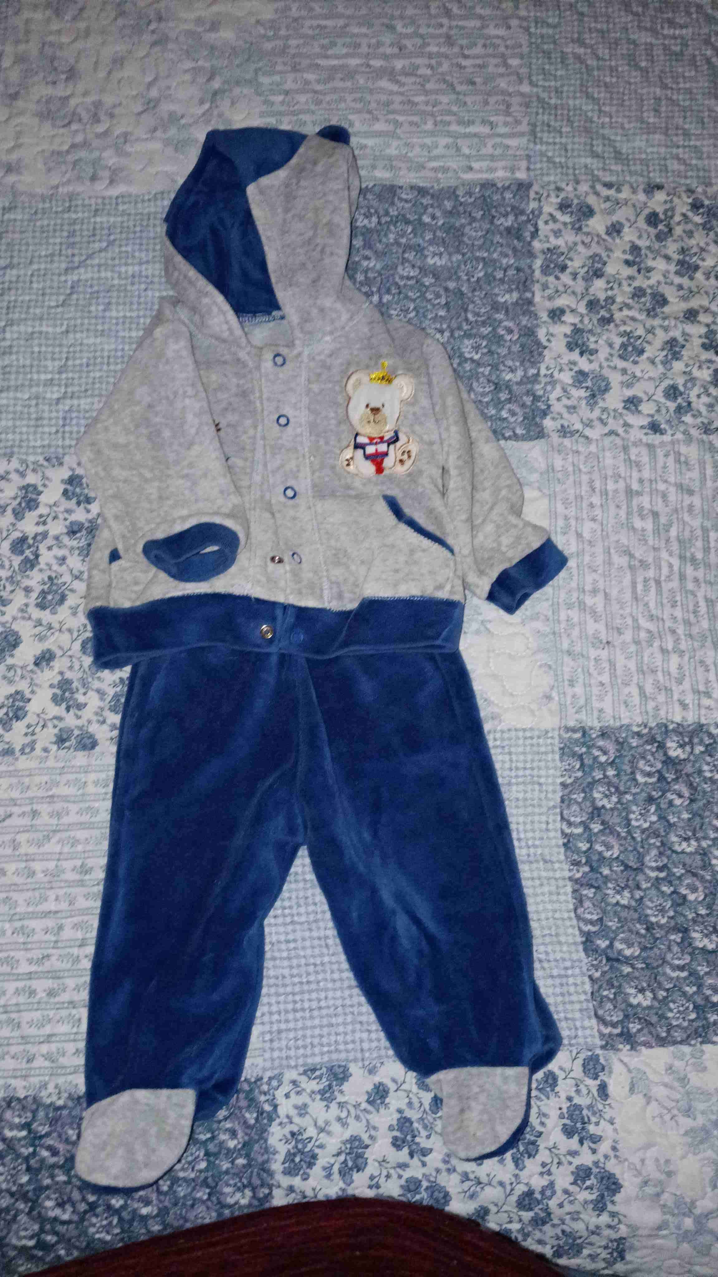 Enterito bebé estampado cebra - miniatura 4