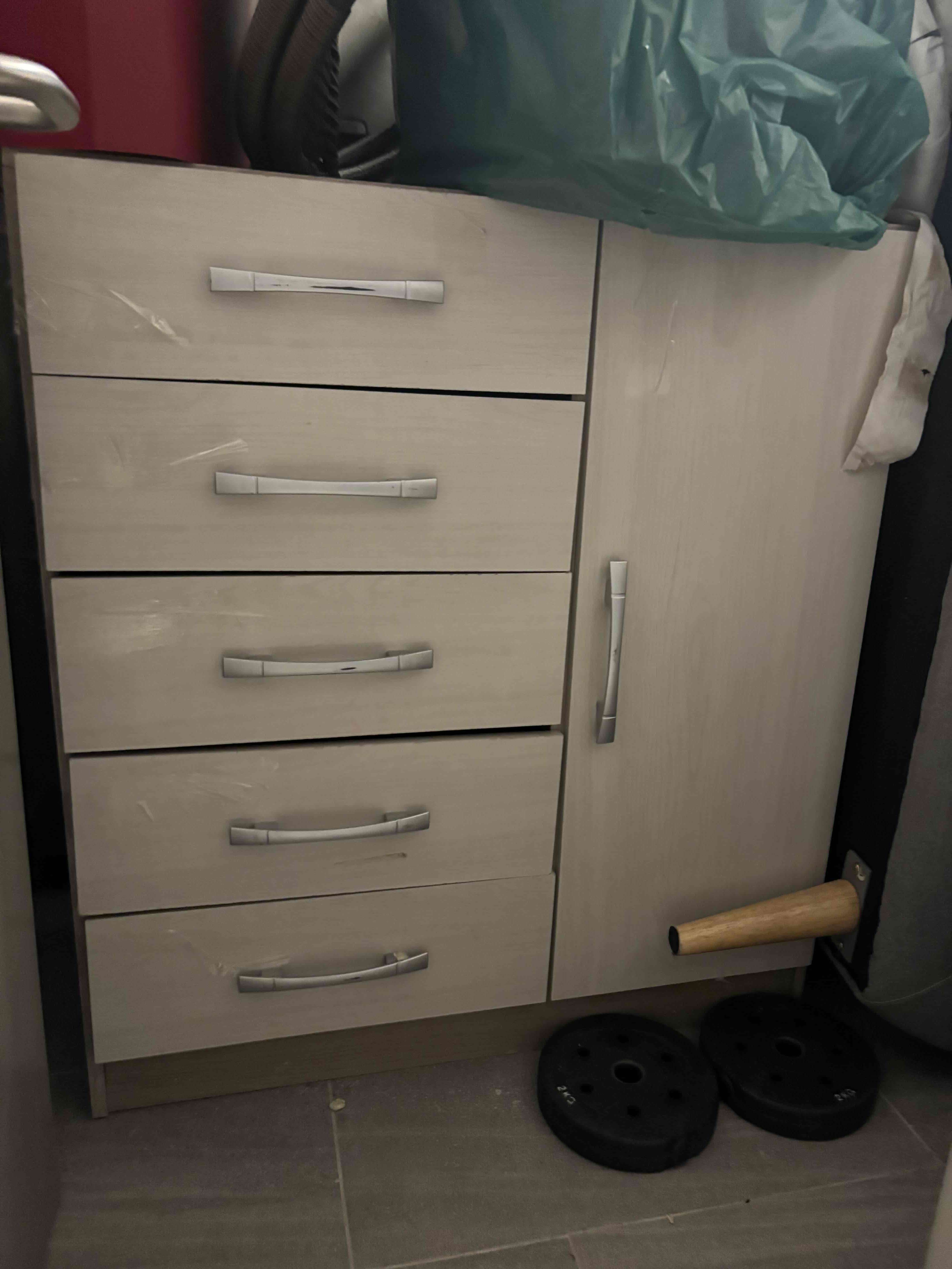 Mueble cajonera madera clara - miniatura 3