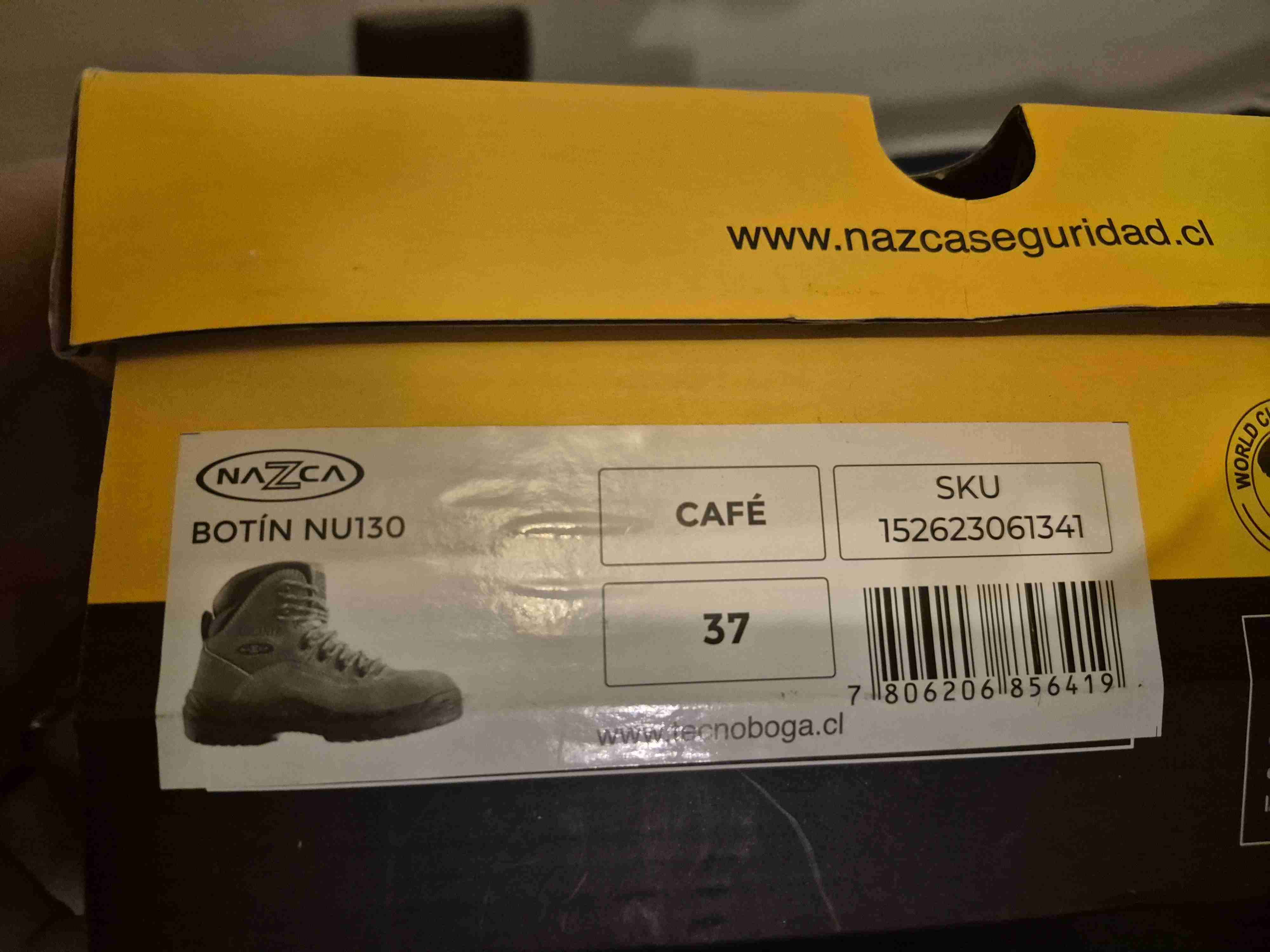 Botas de seguridad Nazca marrones - miniatura 2