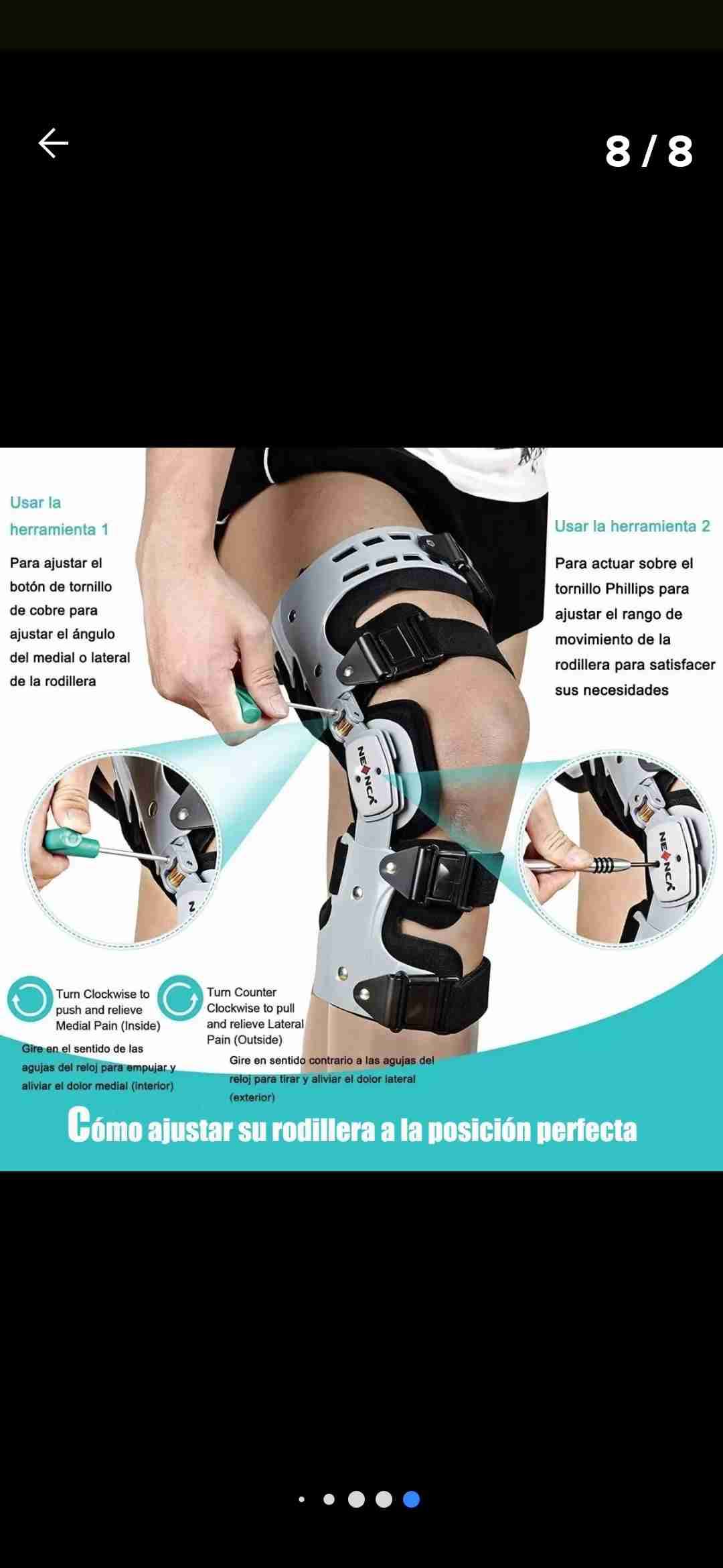 Rodillera ortopédica NEENCA - miniatura 2