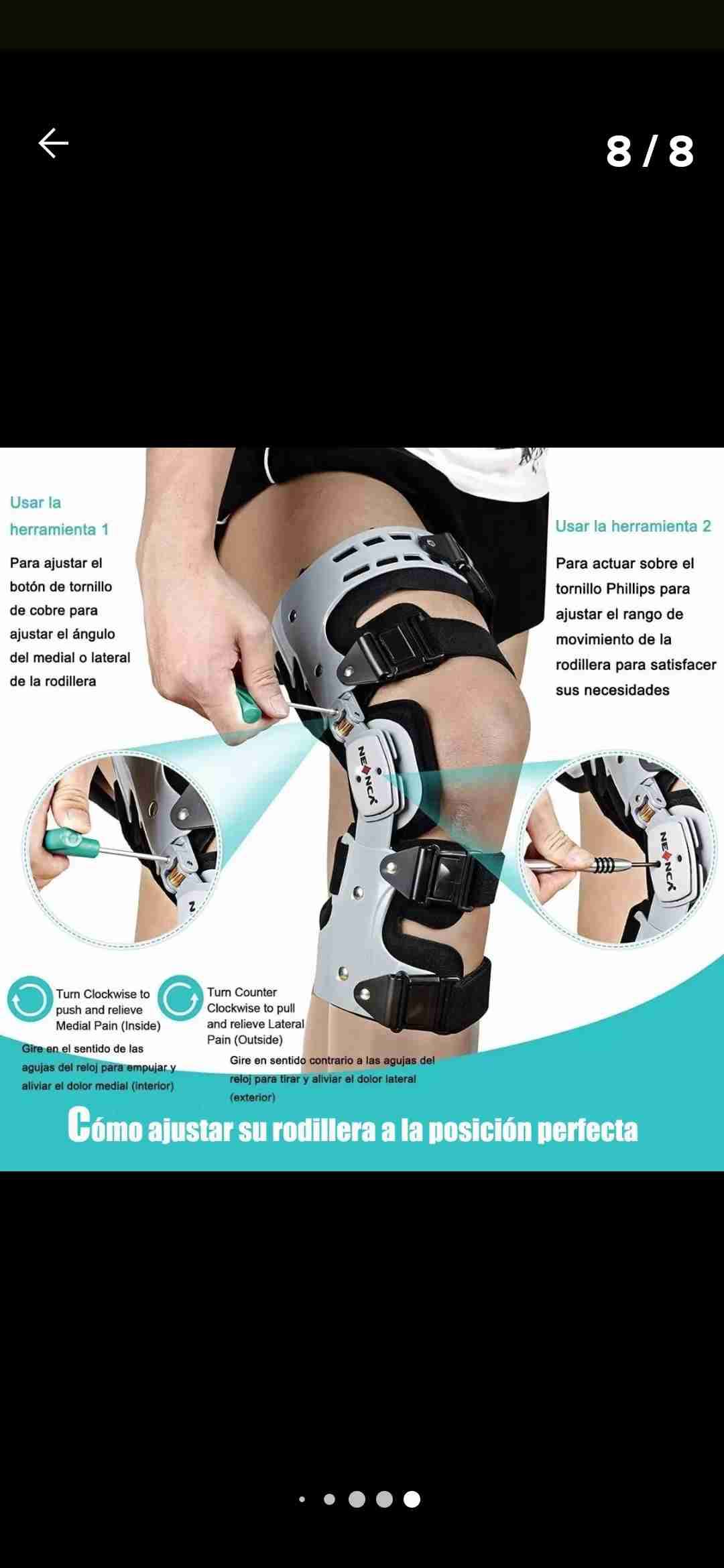 Rodillera ortopédica NEENCA - miniatura 4