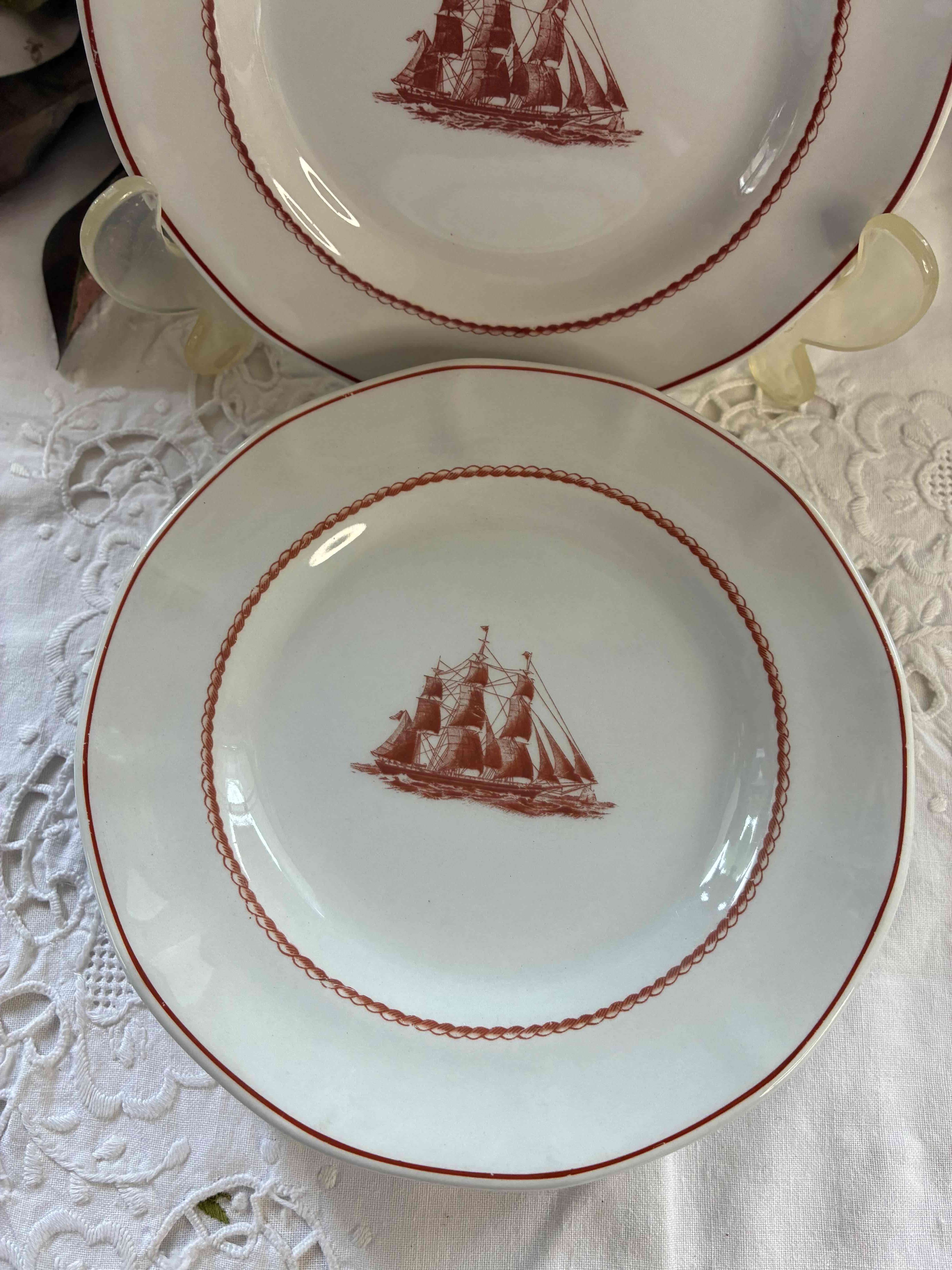 Set de platos náuticos vintage - miniatura 2