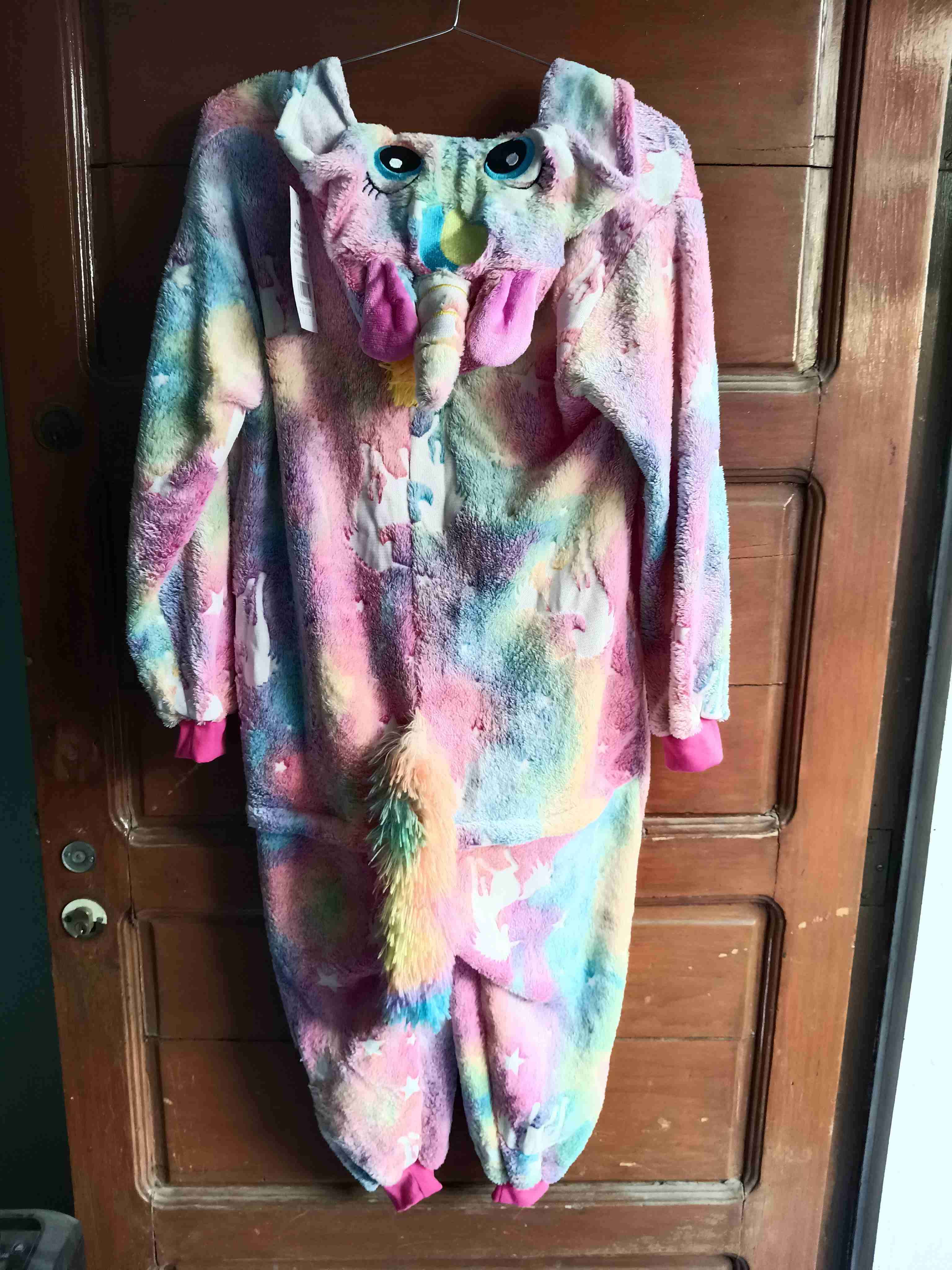 Pijama animal de unicornio multicolor - miniatura 2