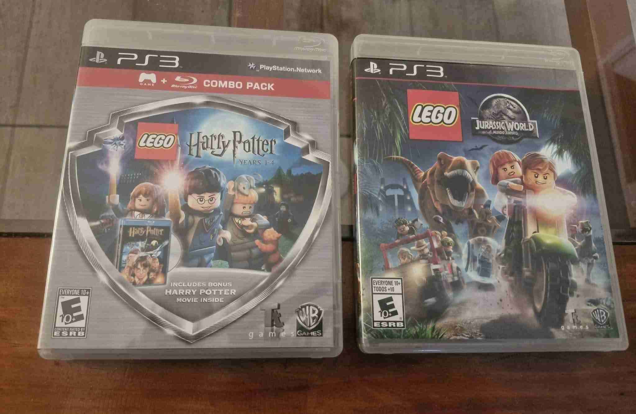Combo LEGO PS3: Harry Potter y Jurassic World