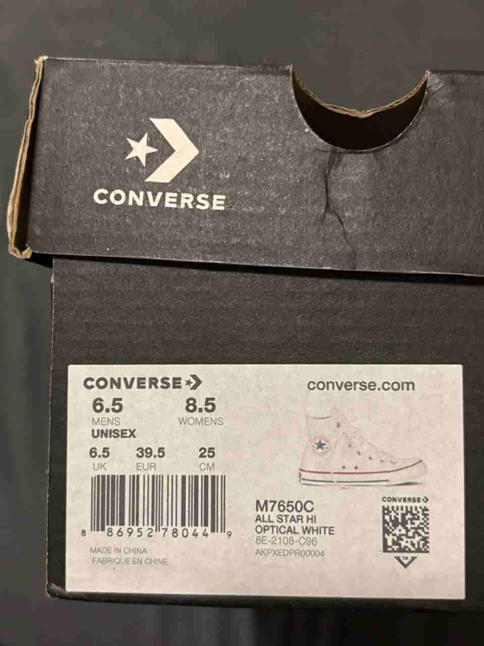 Zapatillas Converse All Star blancas - miniatura 1