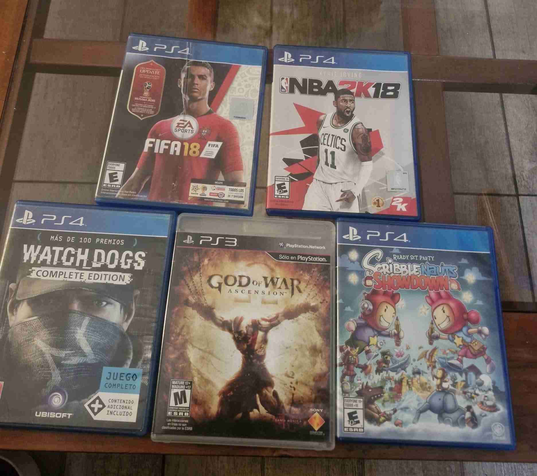 Juegos para PS4 y PS3